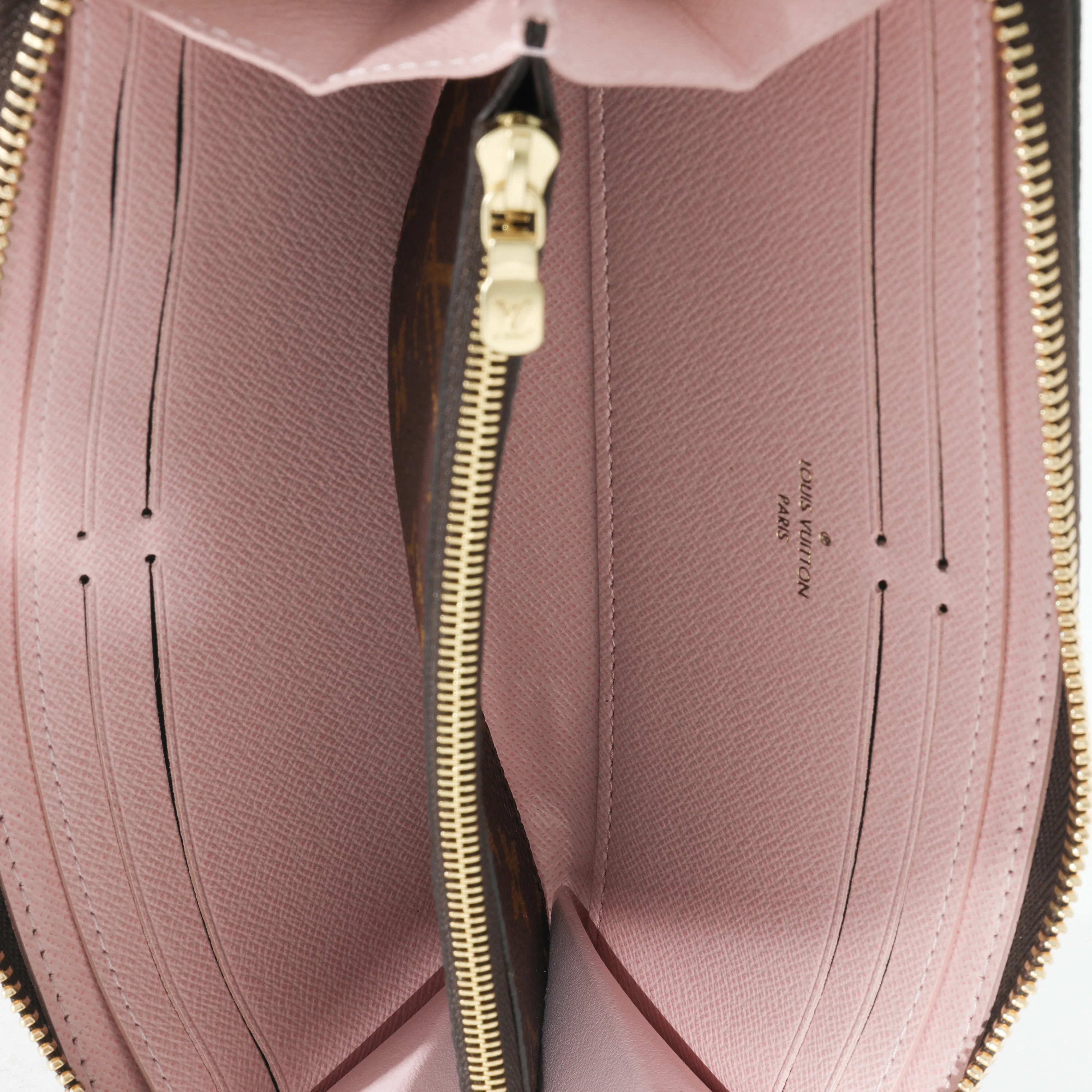 Louis Vuitton Monogram Canvas Rose Ballerine Clemence Wallet - Image 9