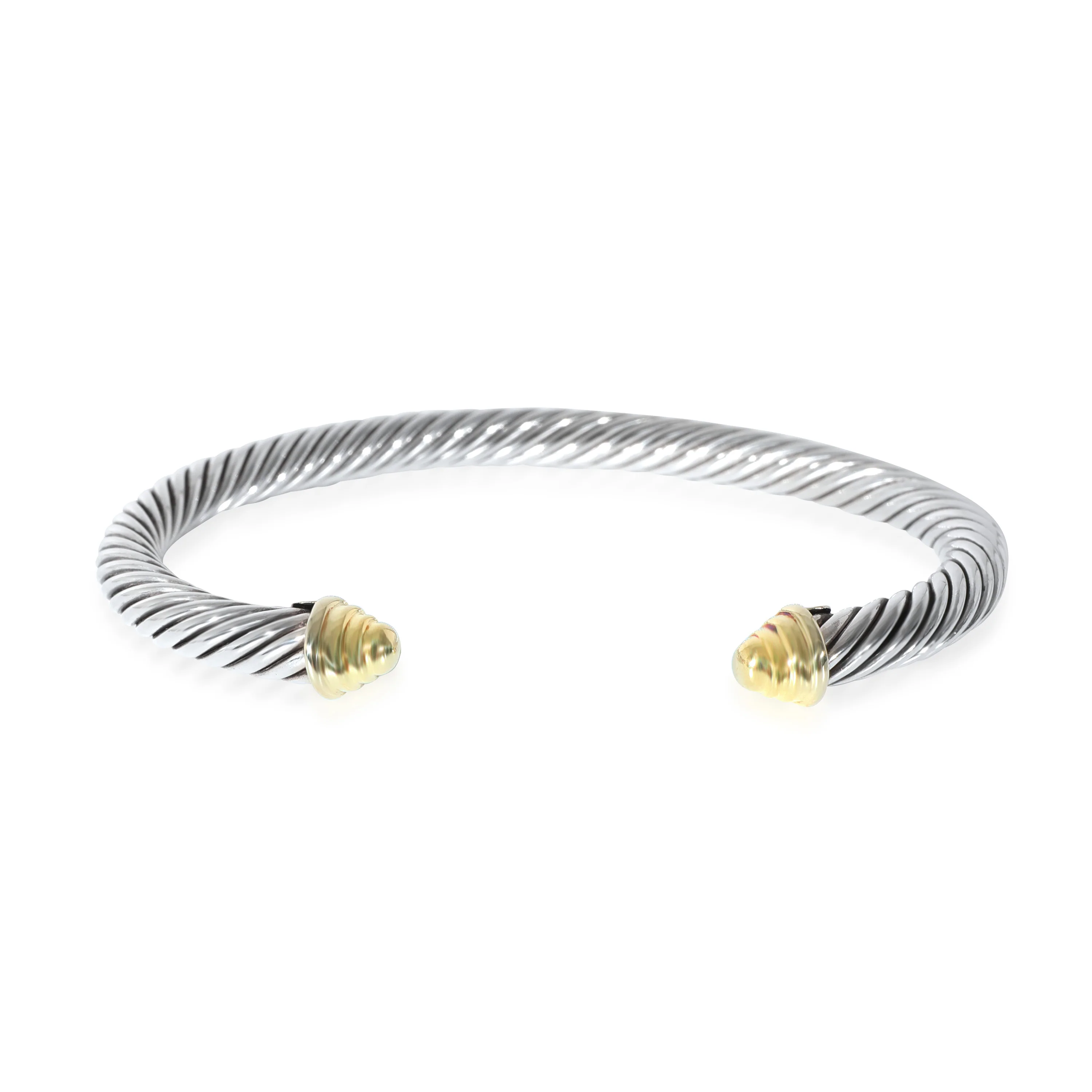 David Yurman Cable Classic Bracelet in 14K Yellow Gold/ SS