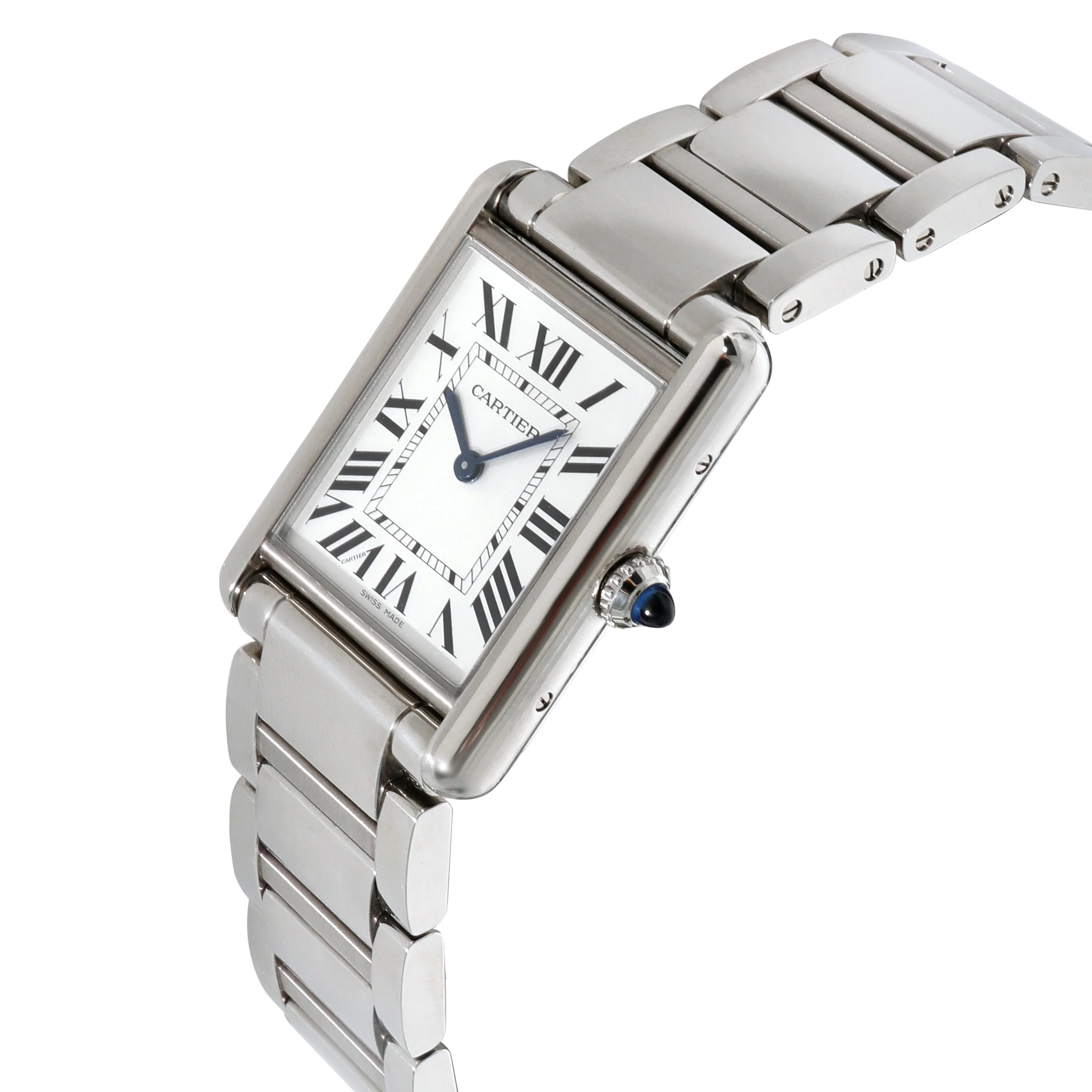 Cartier Tank Must WSTA0052 Unisex Watch in  Stainless Steel - Image 3