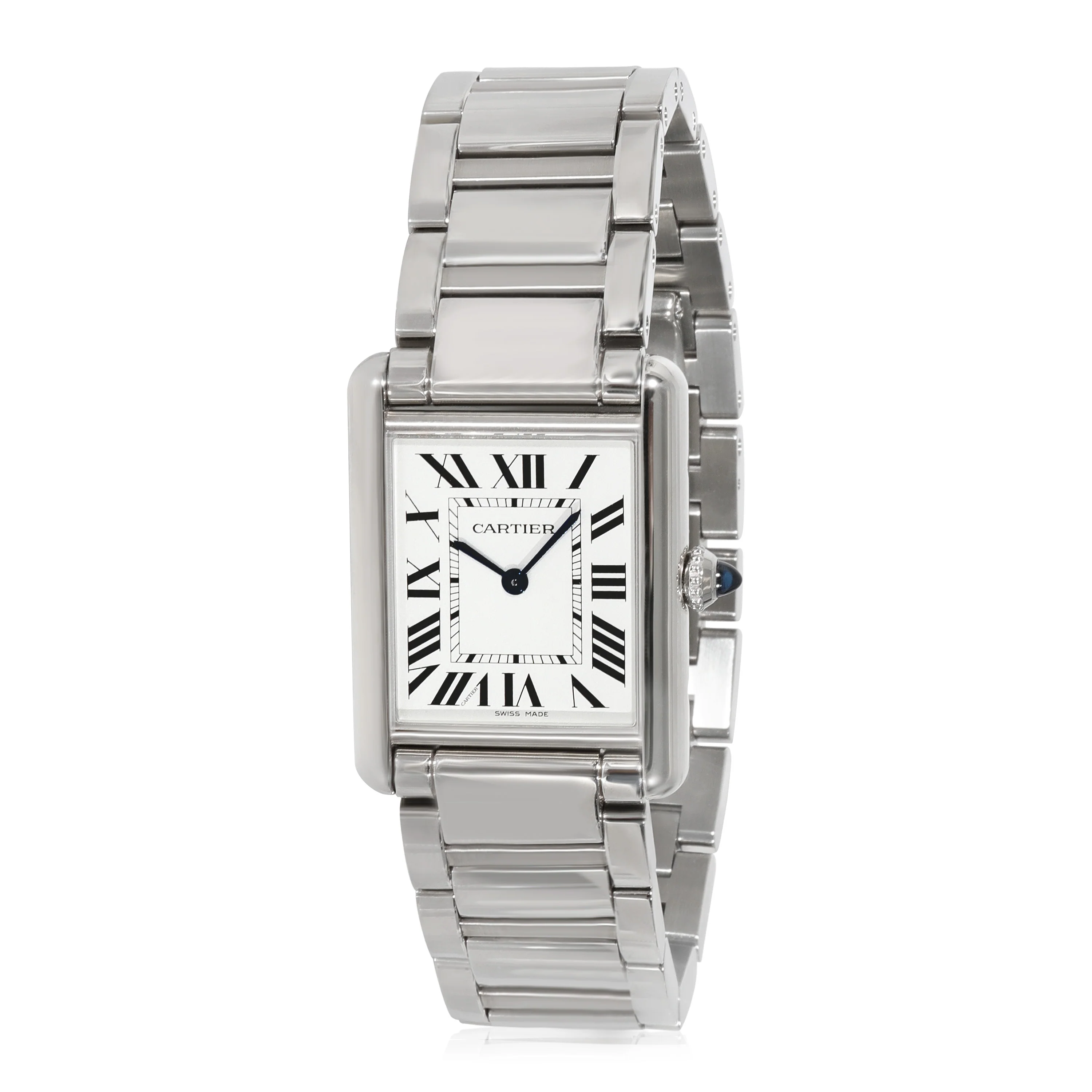 Cartier Tank Must WSTA0052 Unisex Watch in  Stainless Steel - Image 5