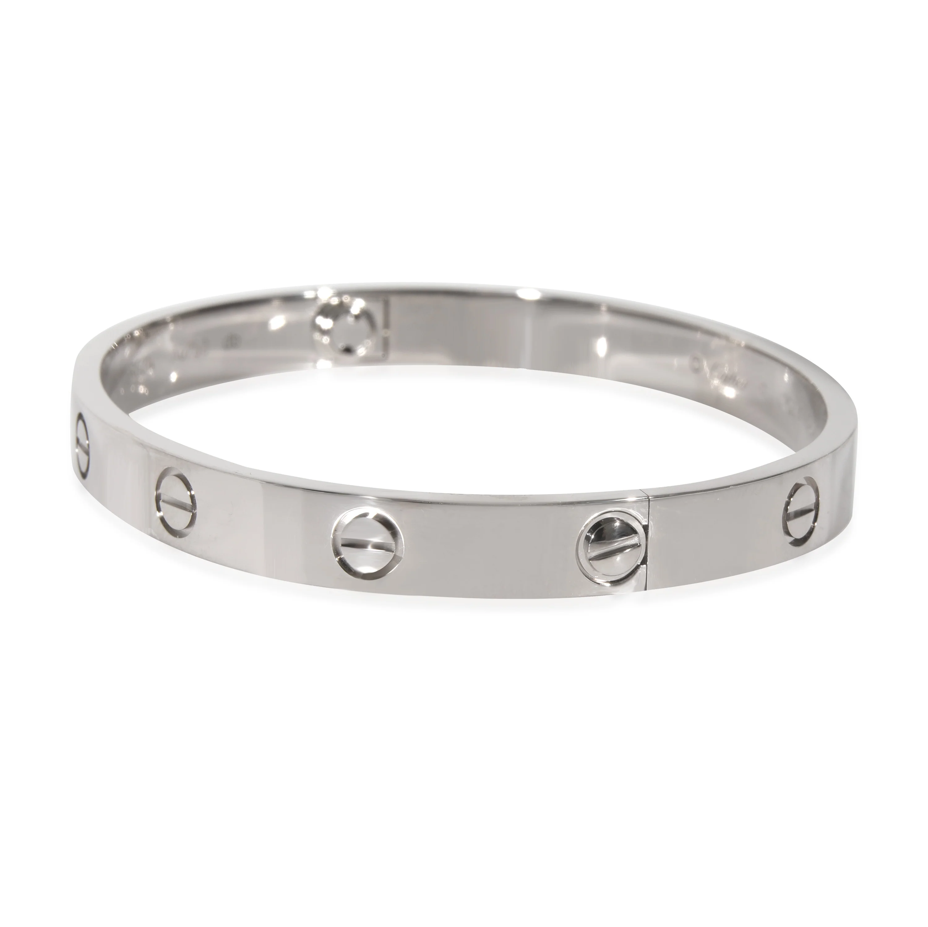 Cartier Love Bracelet in 18k White Gold - Image 2