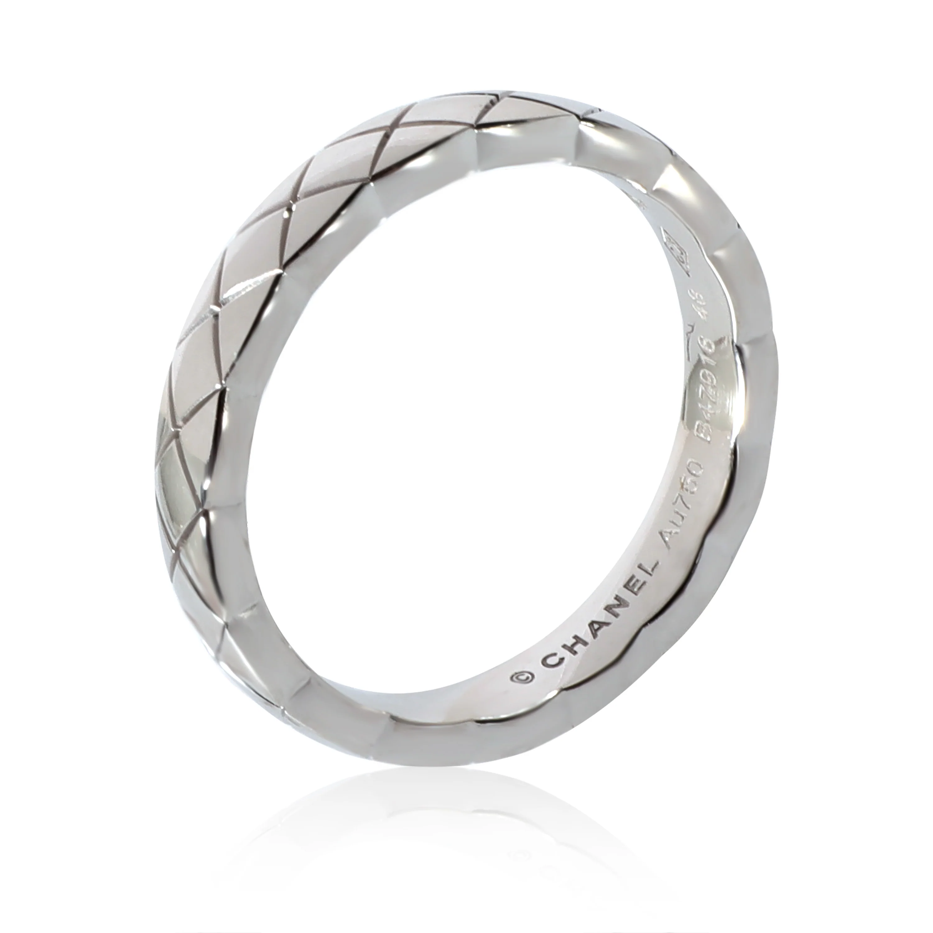 Chanel Coco Crush Mini Ring in 18k White Gold - Image 2