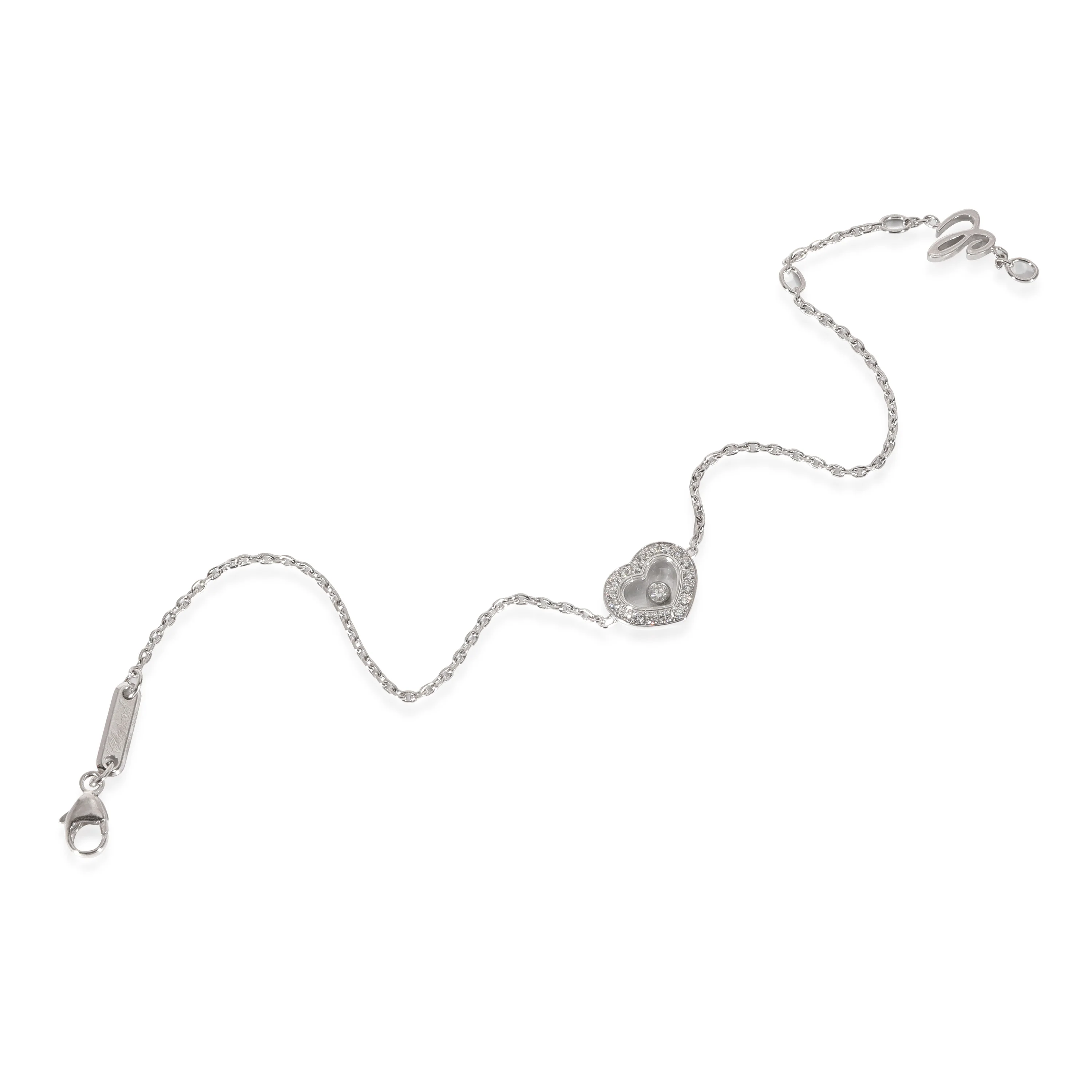Chopard Happy Diamond Bracelet in 18KT Yellow Gold 0.18 CTW - Image 2