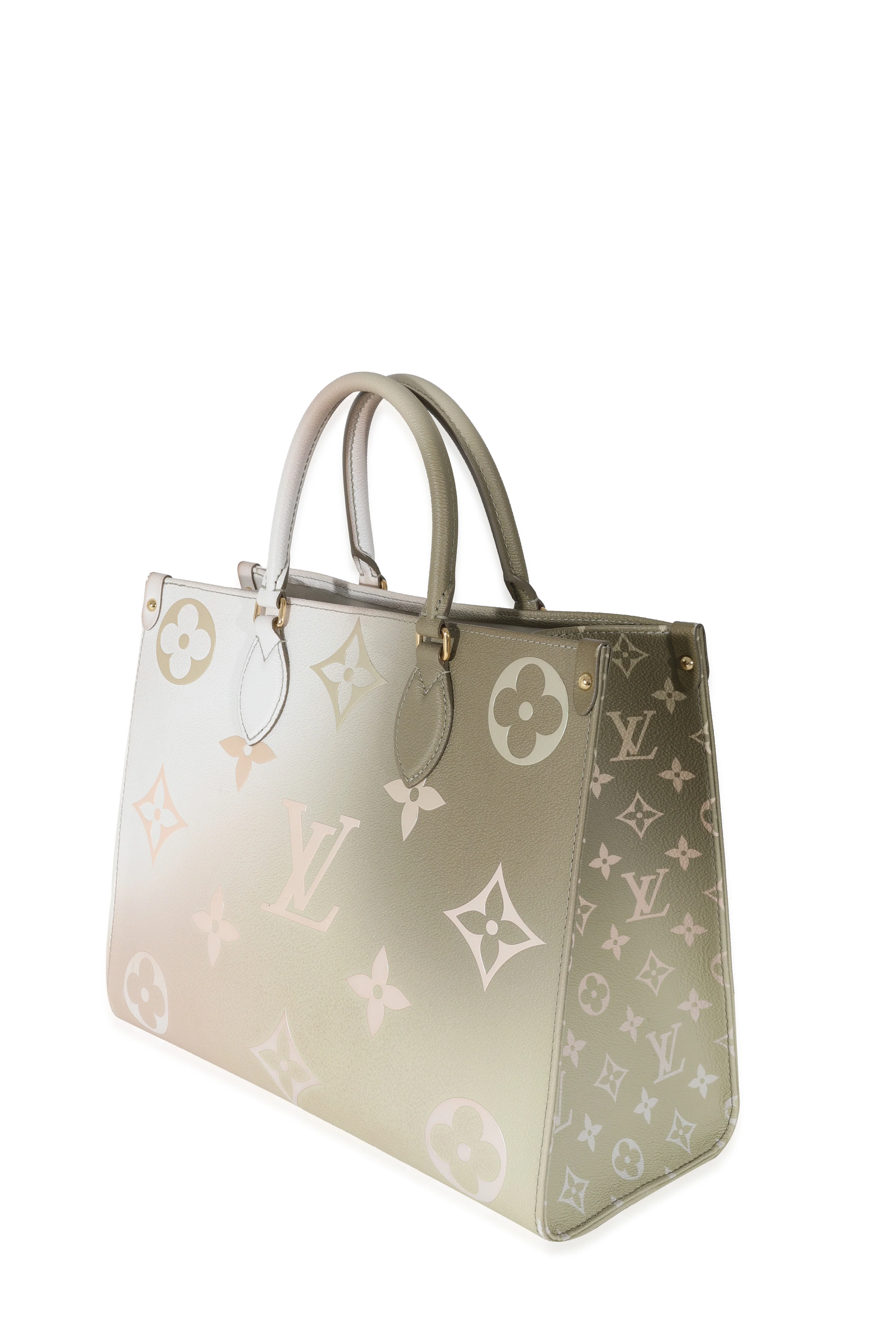 Louis Vuitton Sunset Kaki Monogram Giant Canvas OnTheGo MM - Image 2