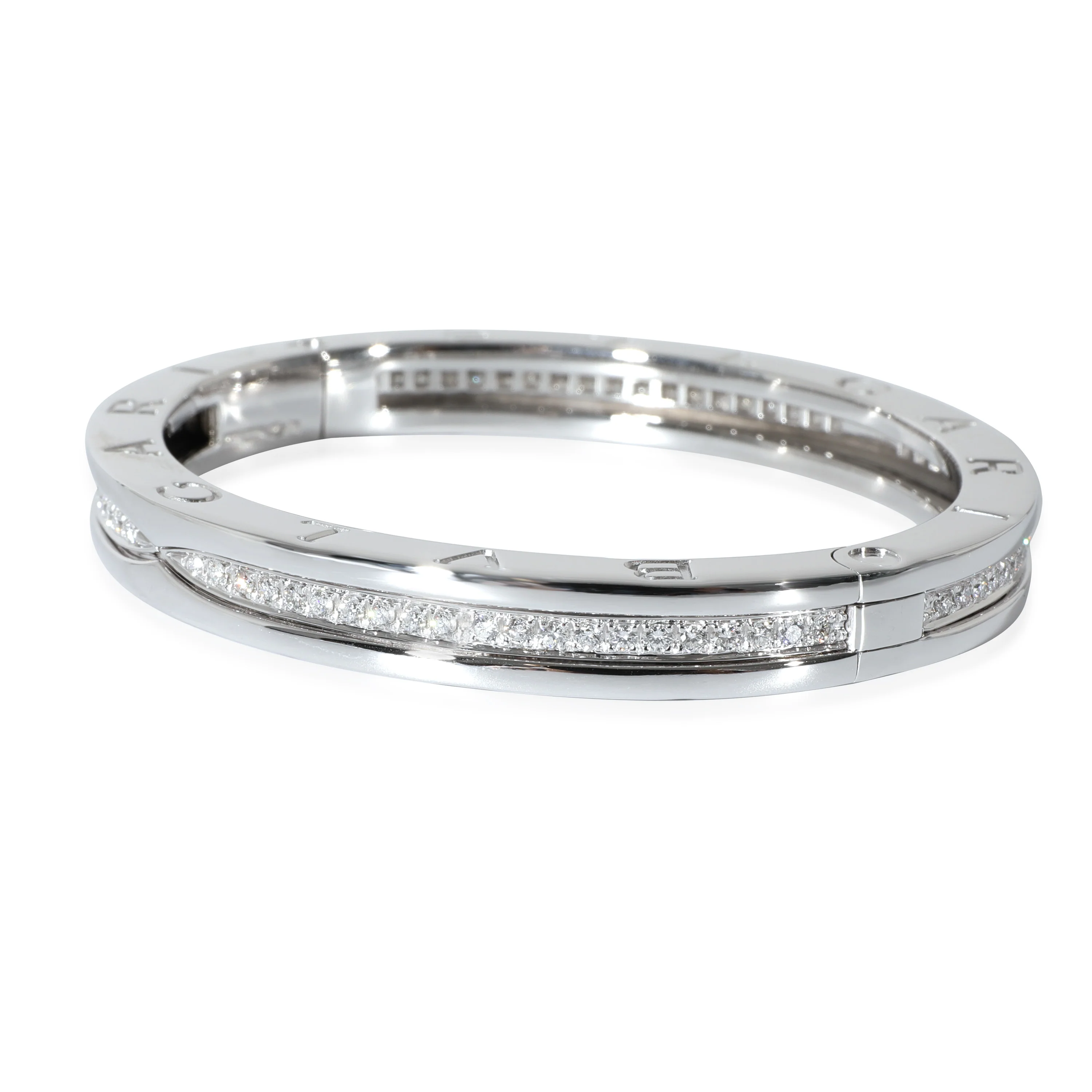 B.zero1 Bracelet in 18K White Gold 1.23 CTW - Image 2