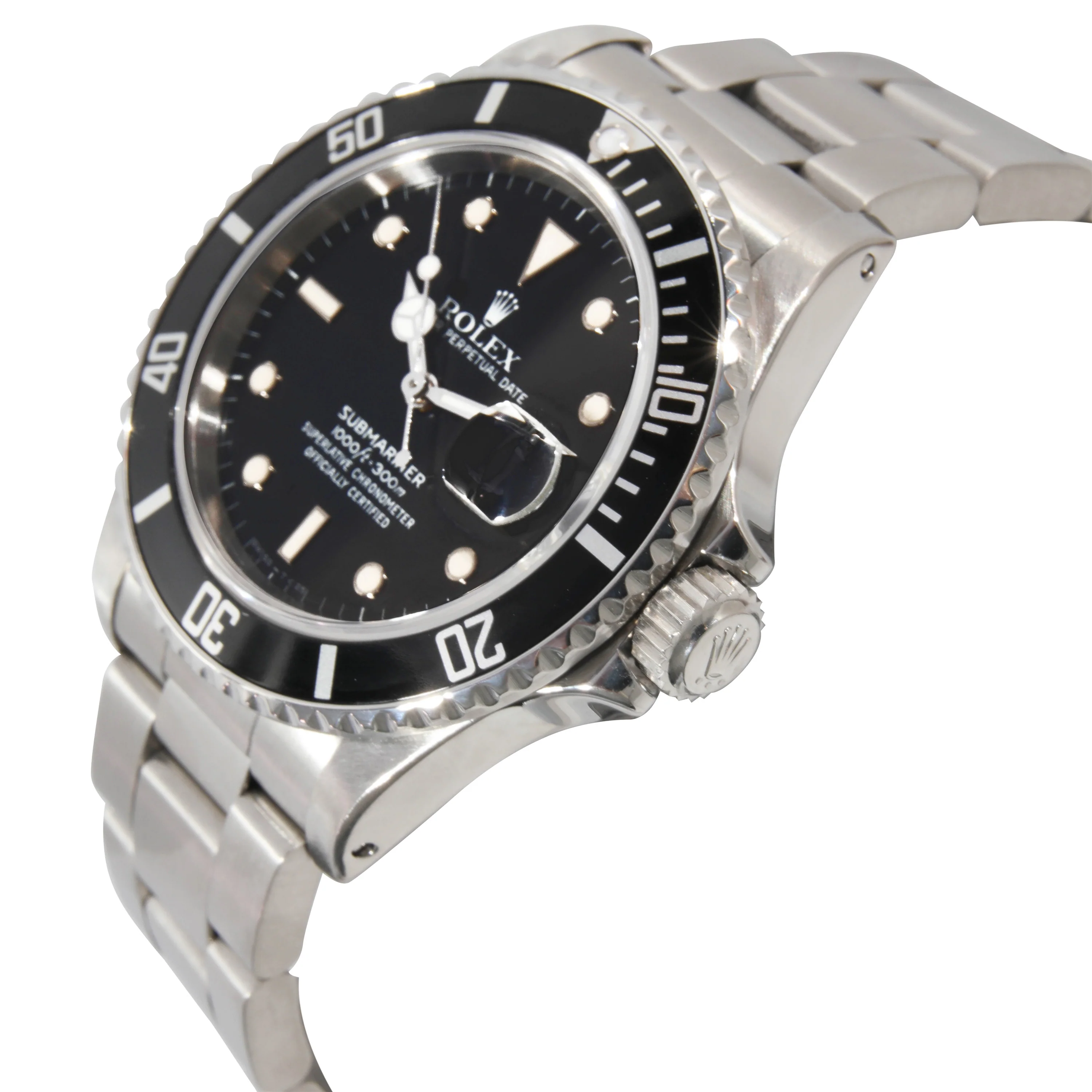 Rolex Submariner 168000 Mens Watch in  Stainless Steel - Image 3