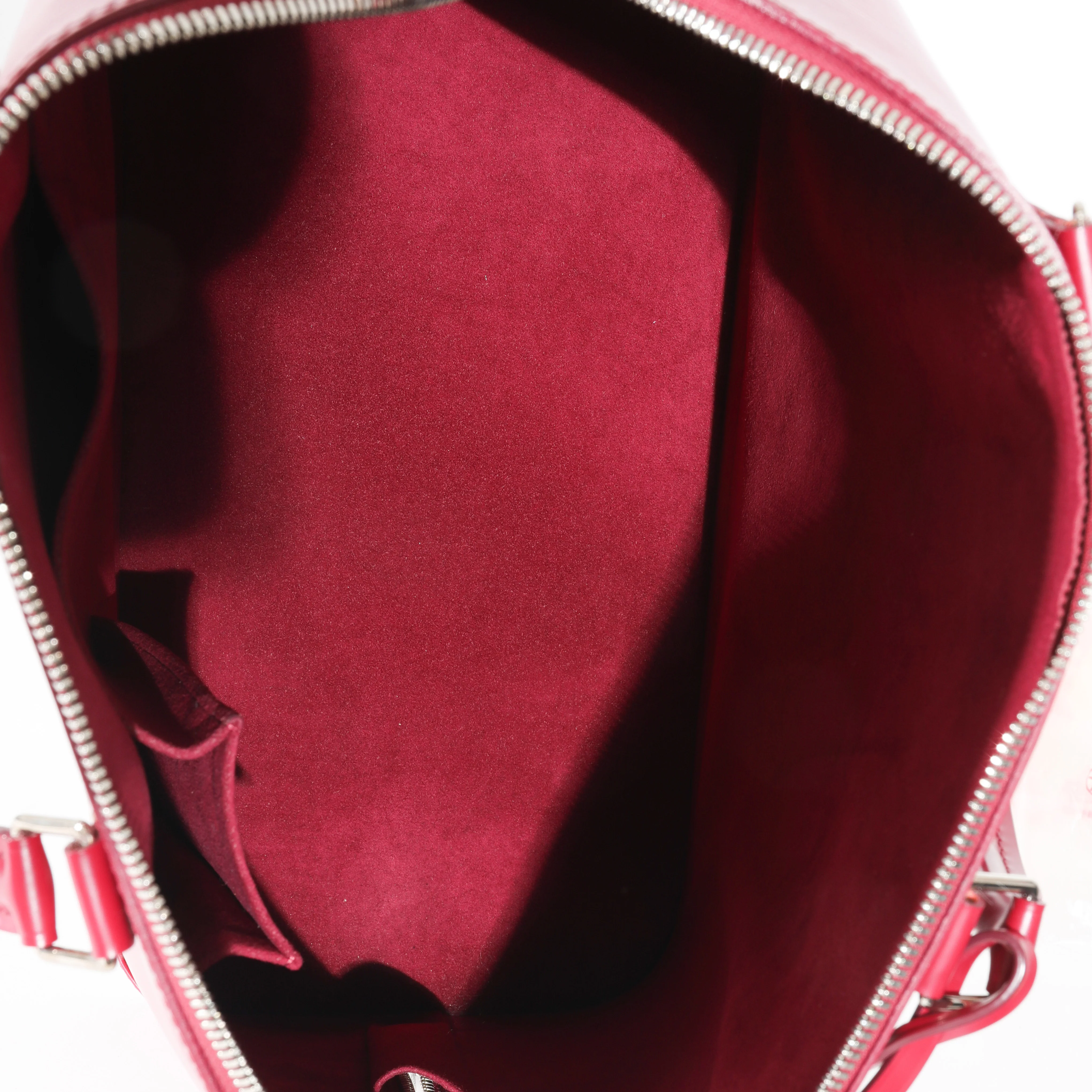 Louis Vuitton Fuchsia Epi Alma GM - Image 8
