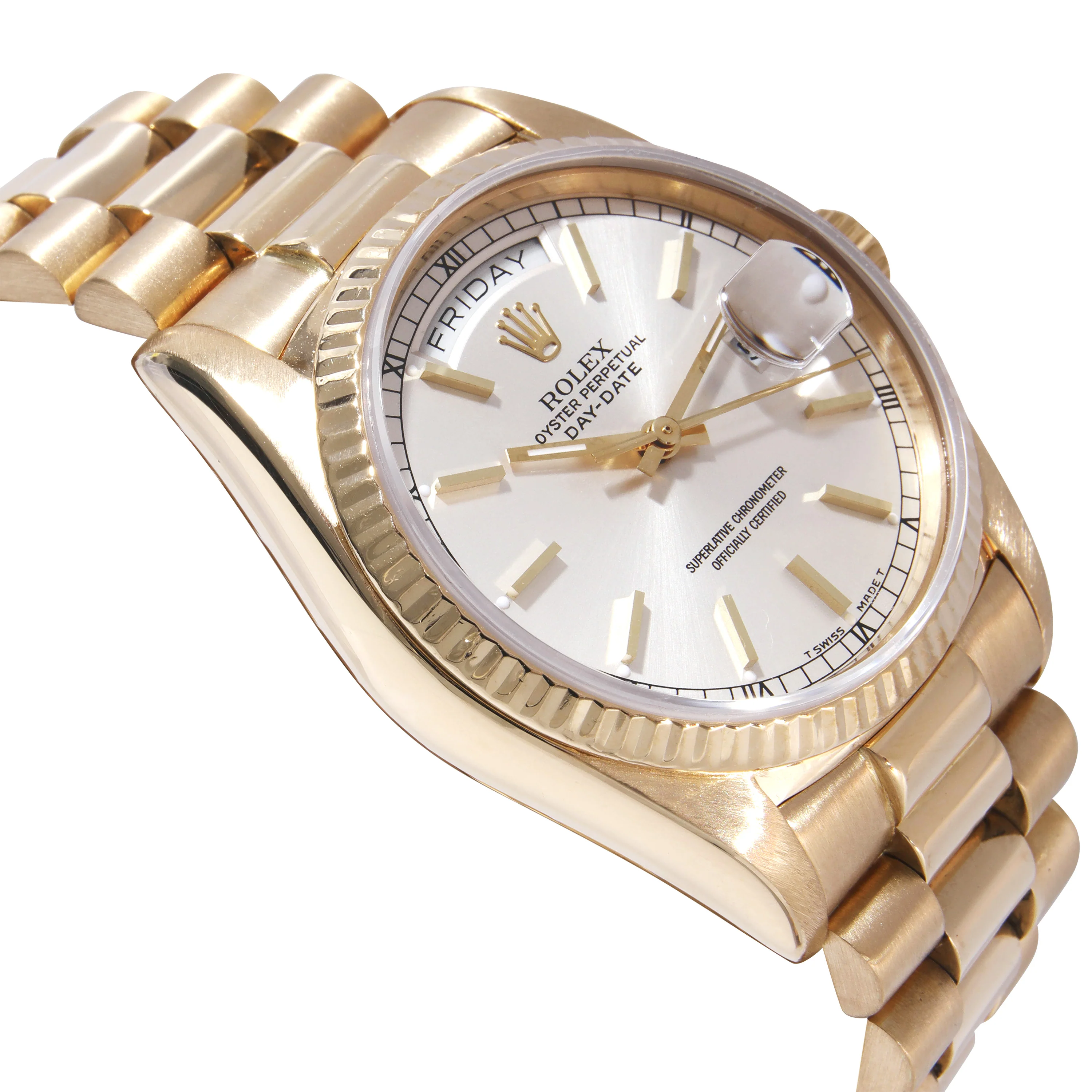 Rolex Day-Date 18038 Mens Watch in 18kt Yellow Gold - Image 2