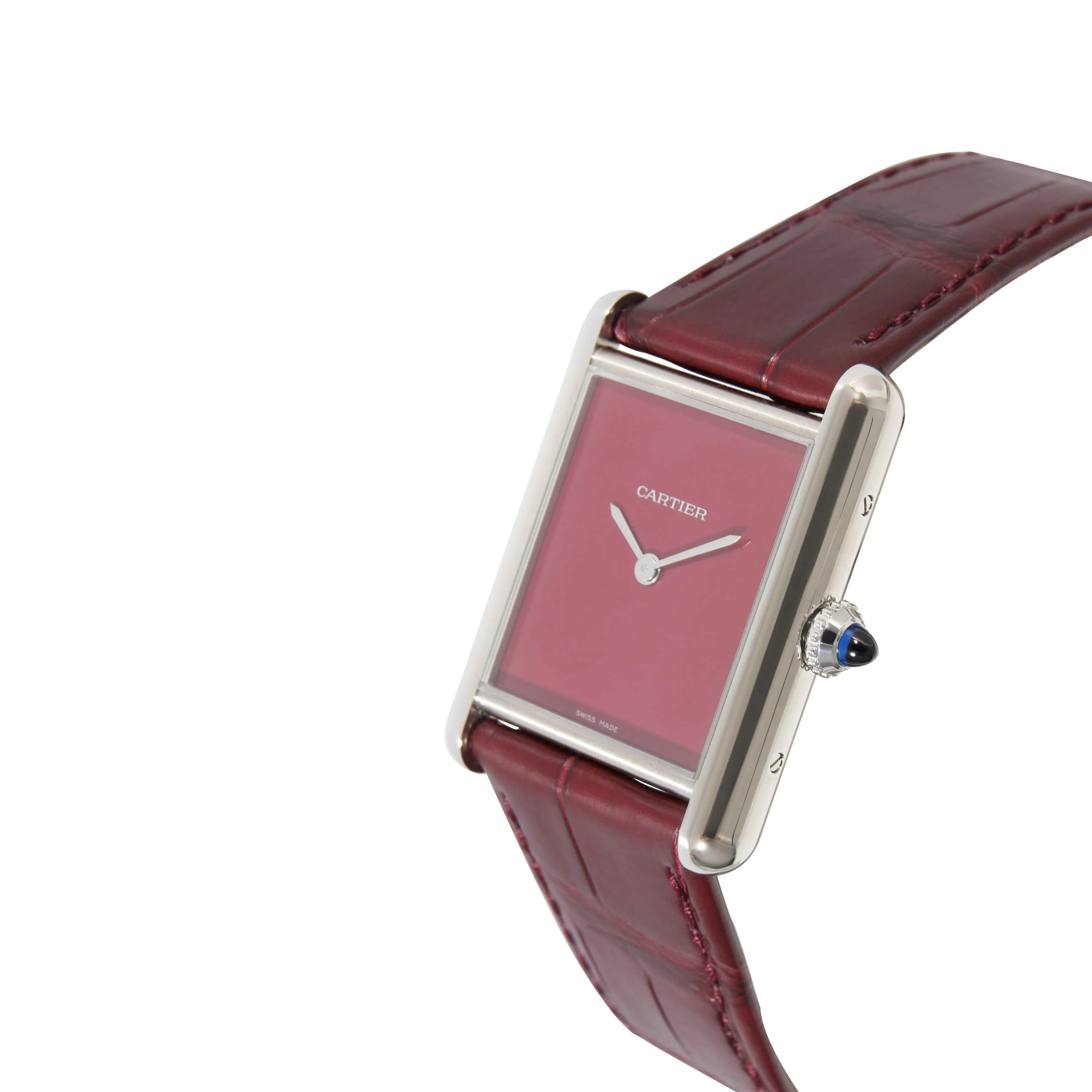 Cartier Tank Must WSTA0054 Unisex Watch in  Stainless Steel - Image 2