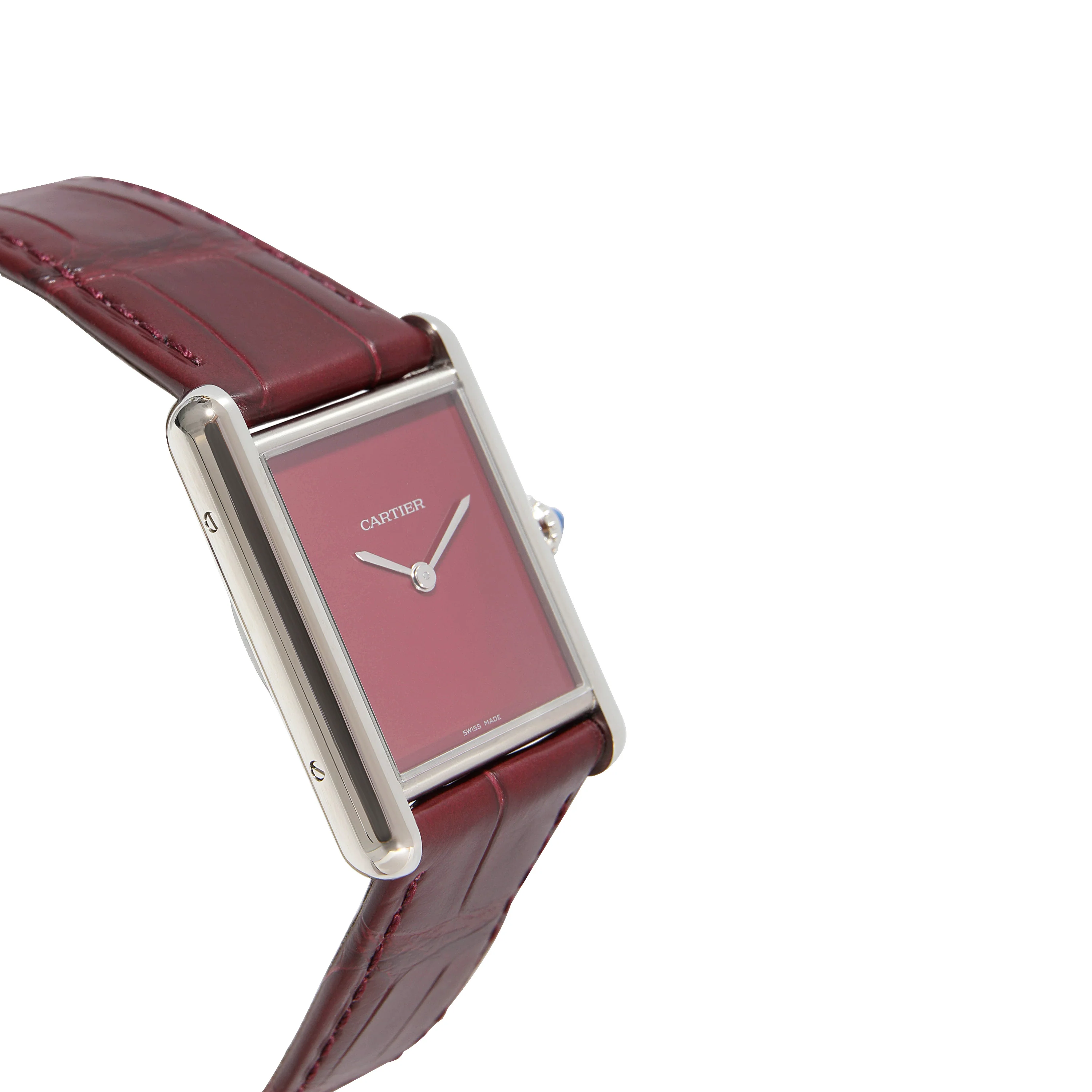 Cartier Tank Must WSTA0054 Unisex Watch in  Stainless Steel - Image 3
