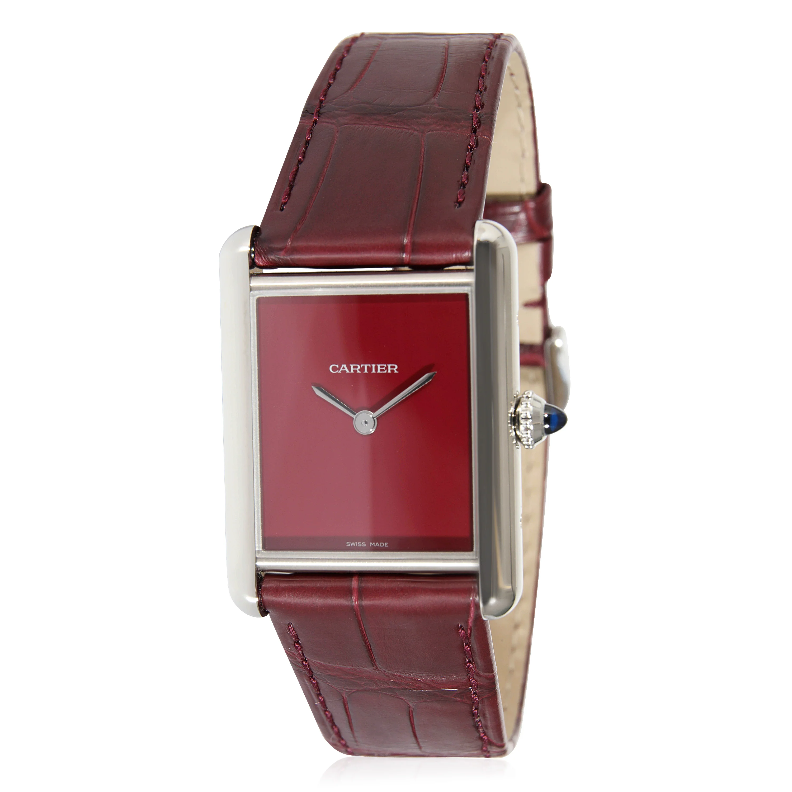 Cartier Tank Must WSTA0054 Unisex Watch in  Stainless Steel - Image 6