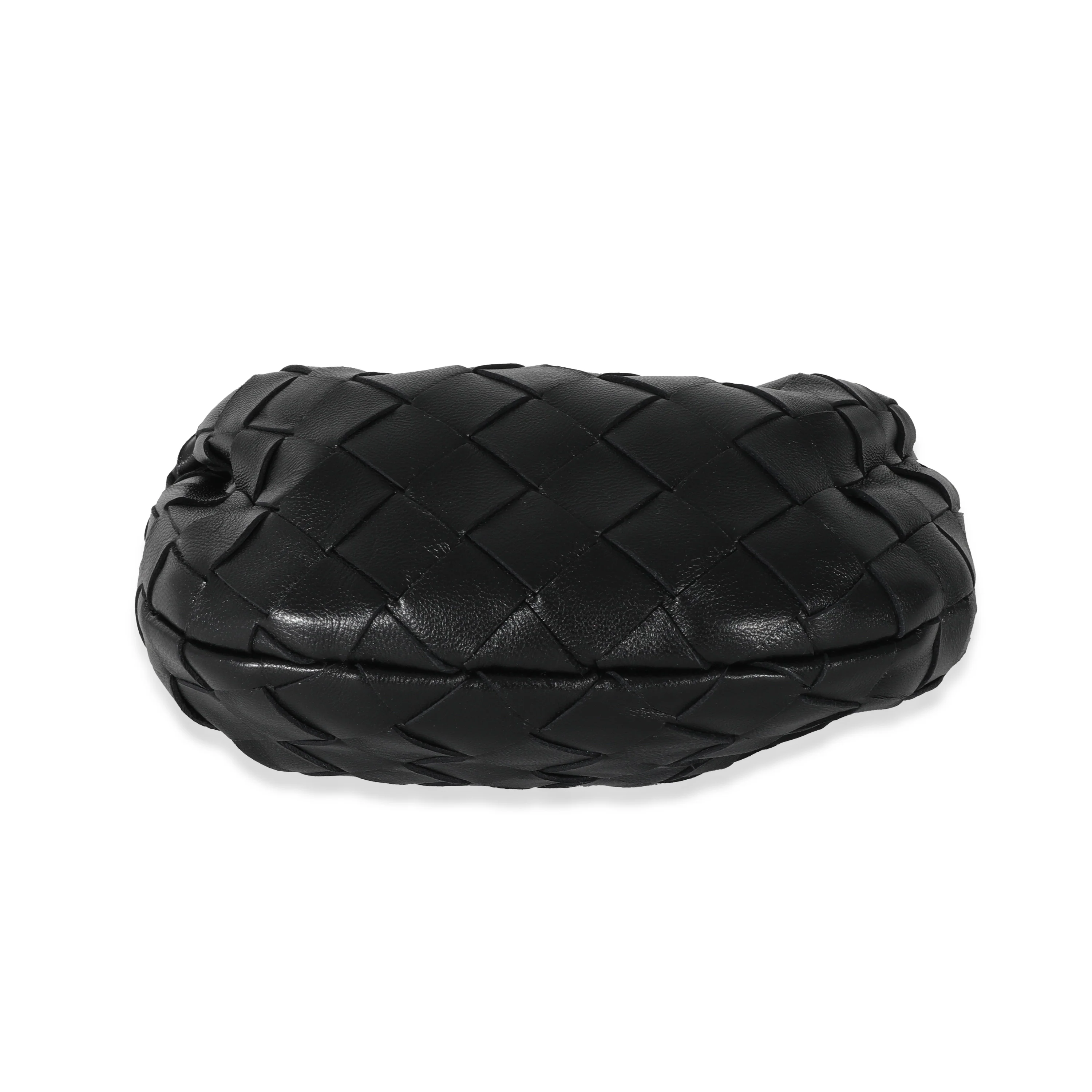 Bottega Veneta Black Intrecciato Lambskin Candy Jodie - Image 4