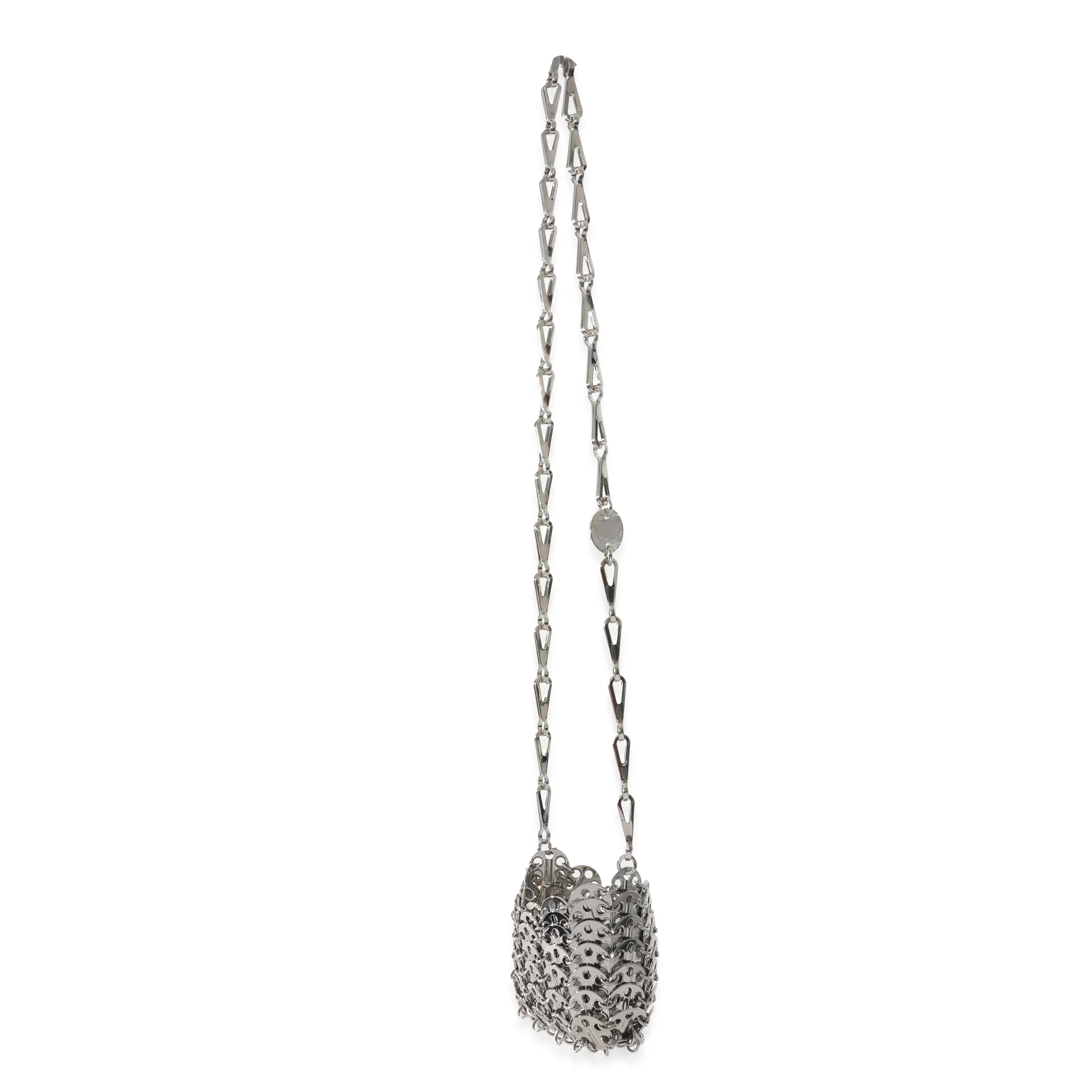 Paco Rabanne Silver Metal Micro 1969 Bag - Image 2