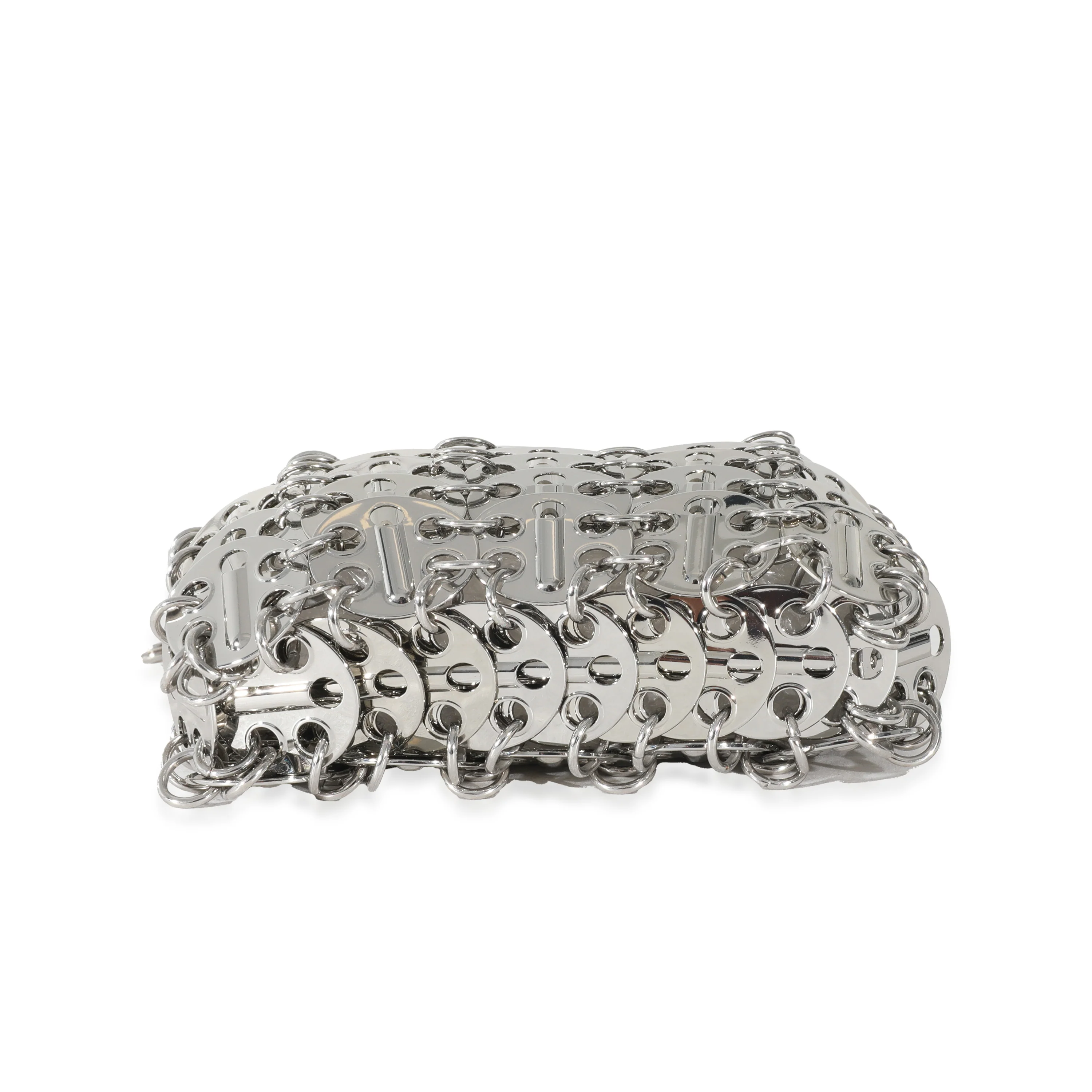 Paco Rabanne Silver Metal Micro 1969 Bag - Image 5