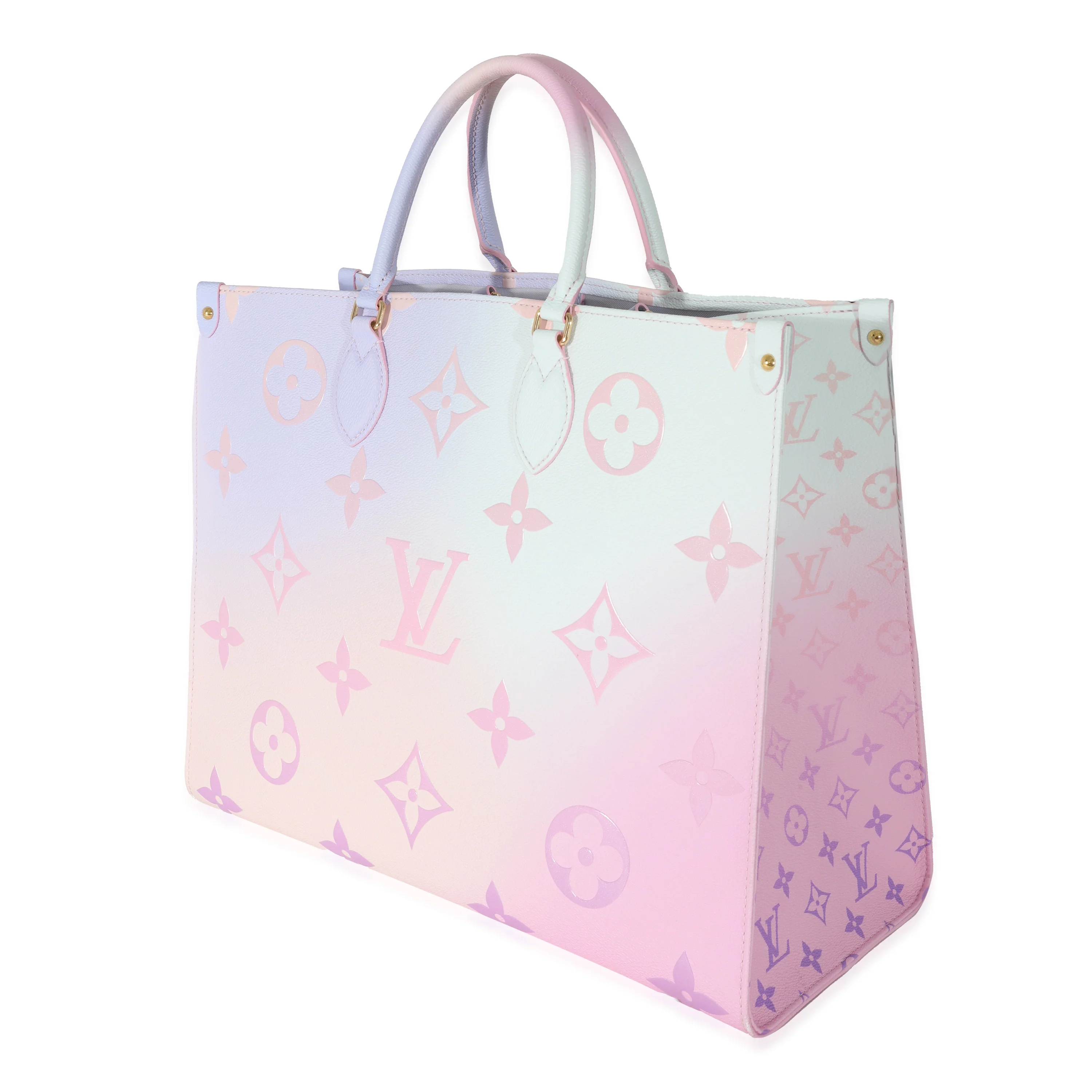 Louis Vuitton Sunrise Pastel Monogram Giant Canvas Spring in City OnTheGo GM - Image 2