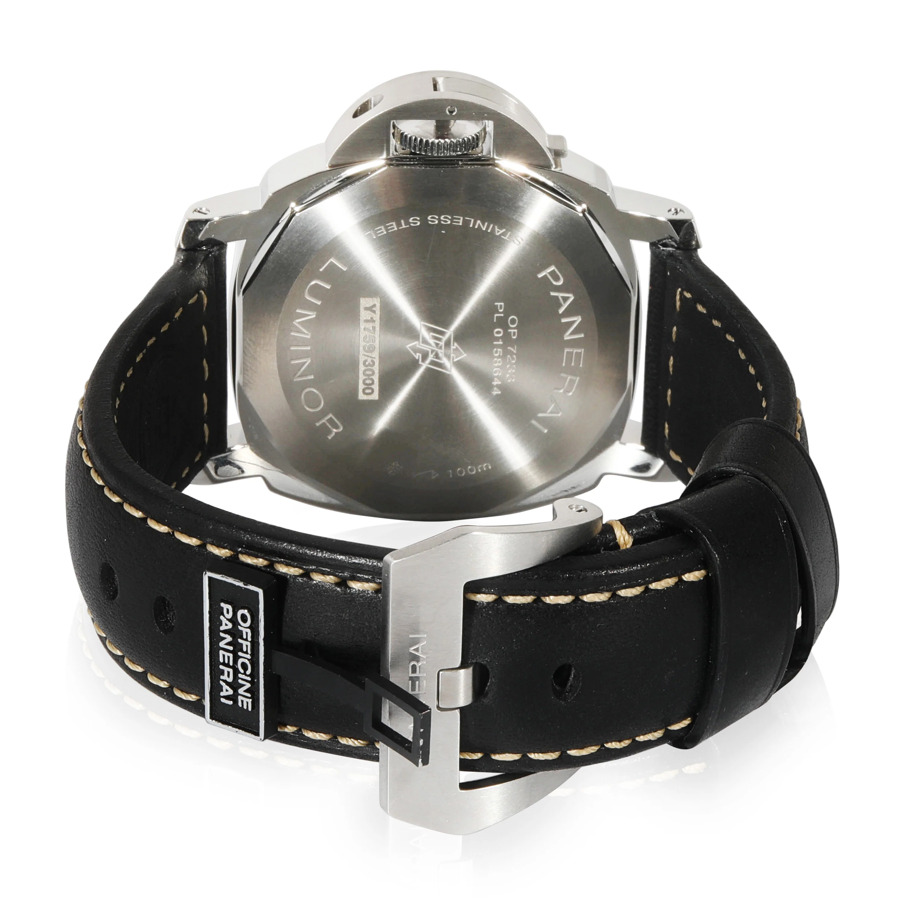 Panerai Luminor Logo PAM01084 Mens Watch in  Stainless Steel - Image 4