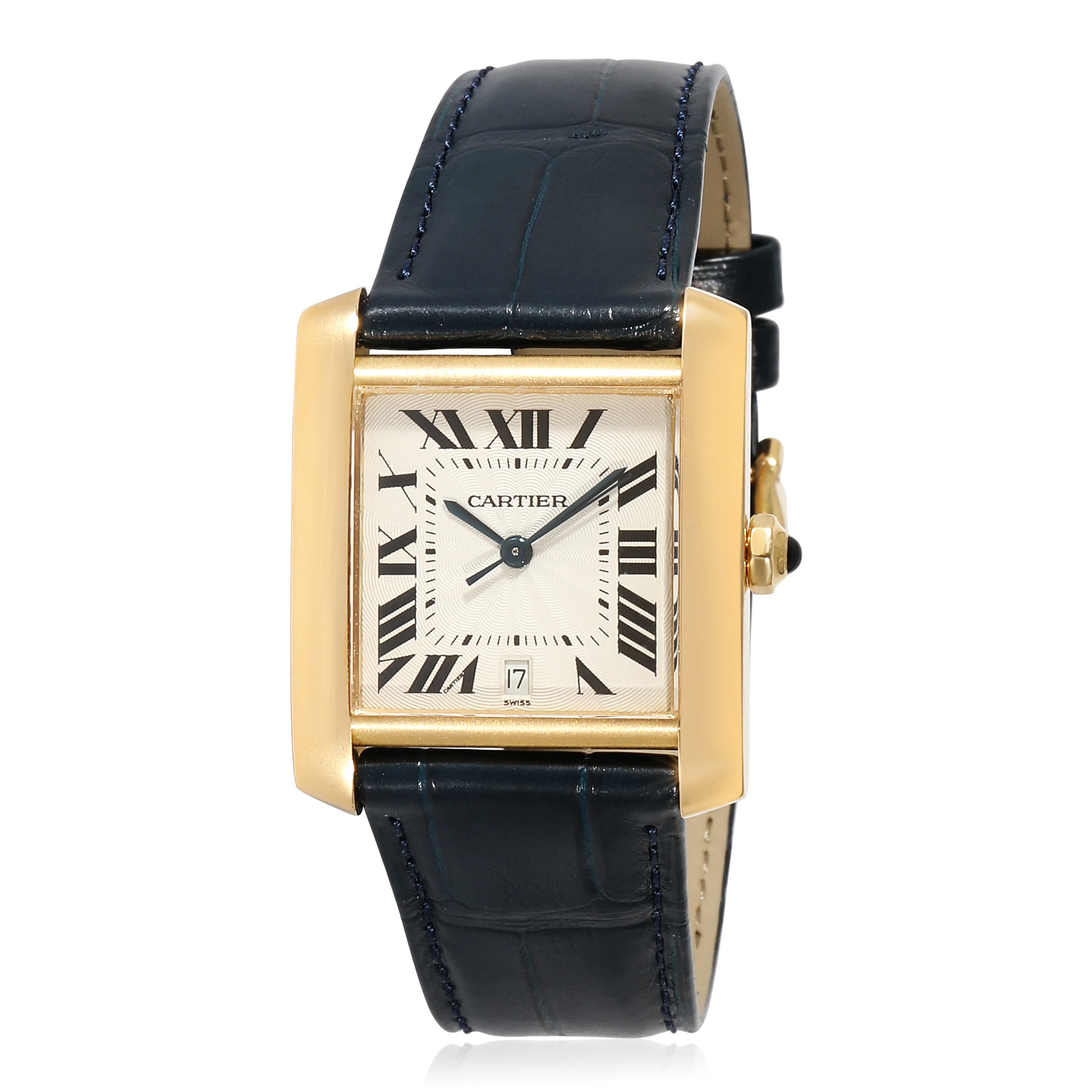 Cartier Tank Francaise W5000156 Unisex Watch in 18kt Yellow Gold - Image 5