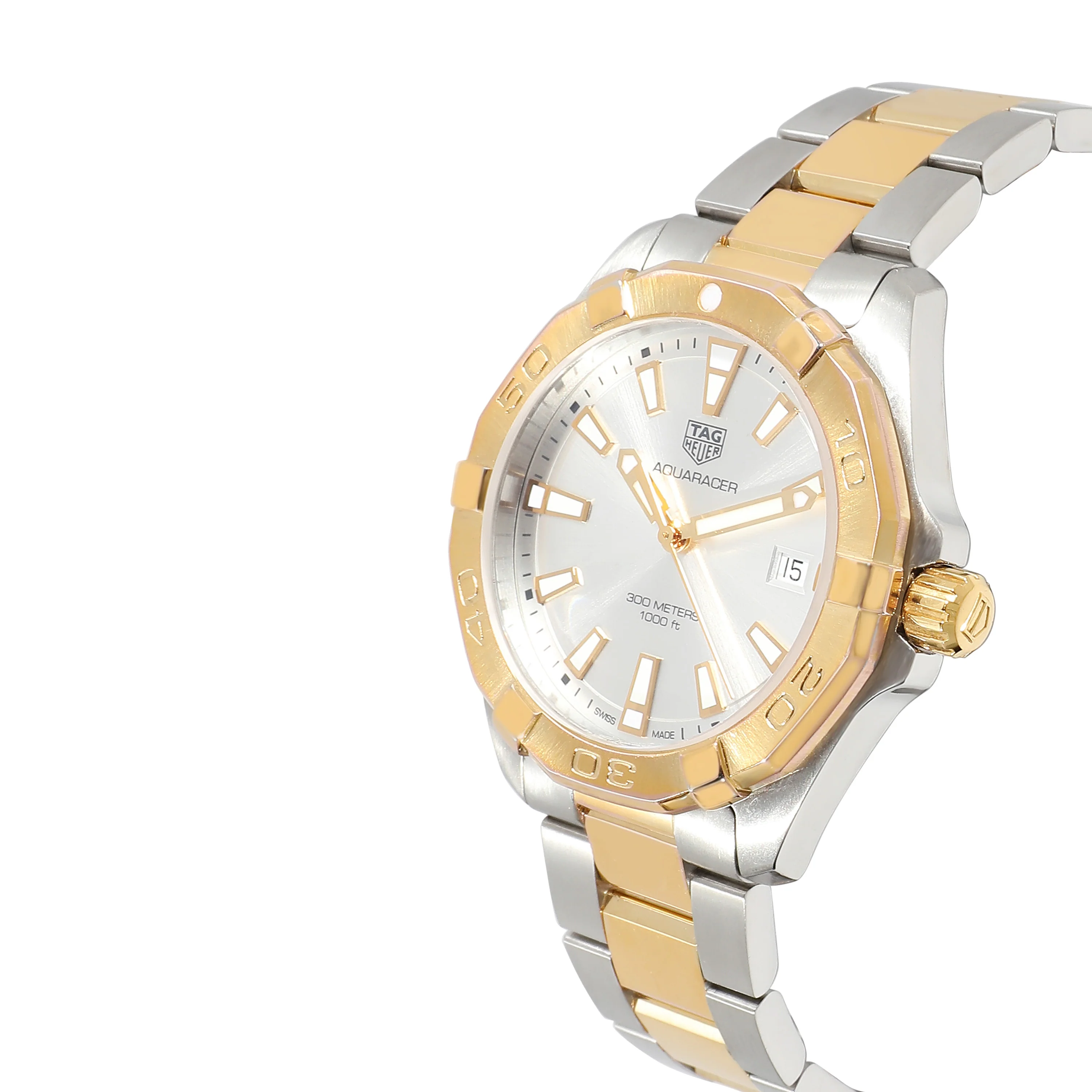 Tag Heuer Aquaracer WBD1120.BB0930 Mens Watch in Stainless Steel/Gold Plate - Image 3