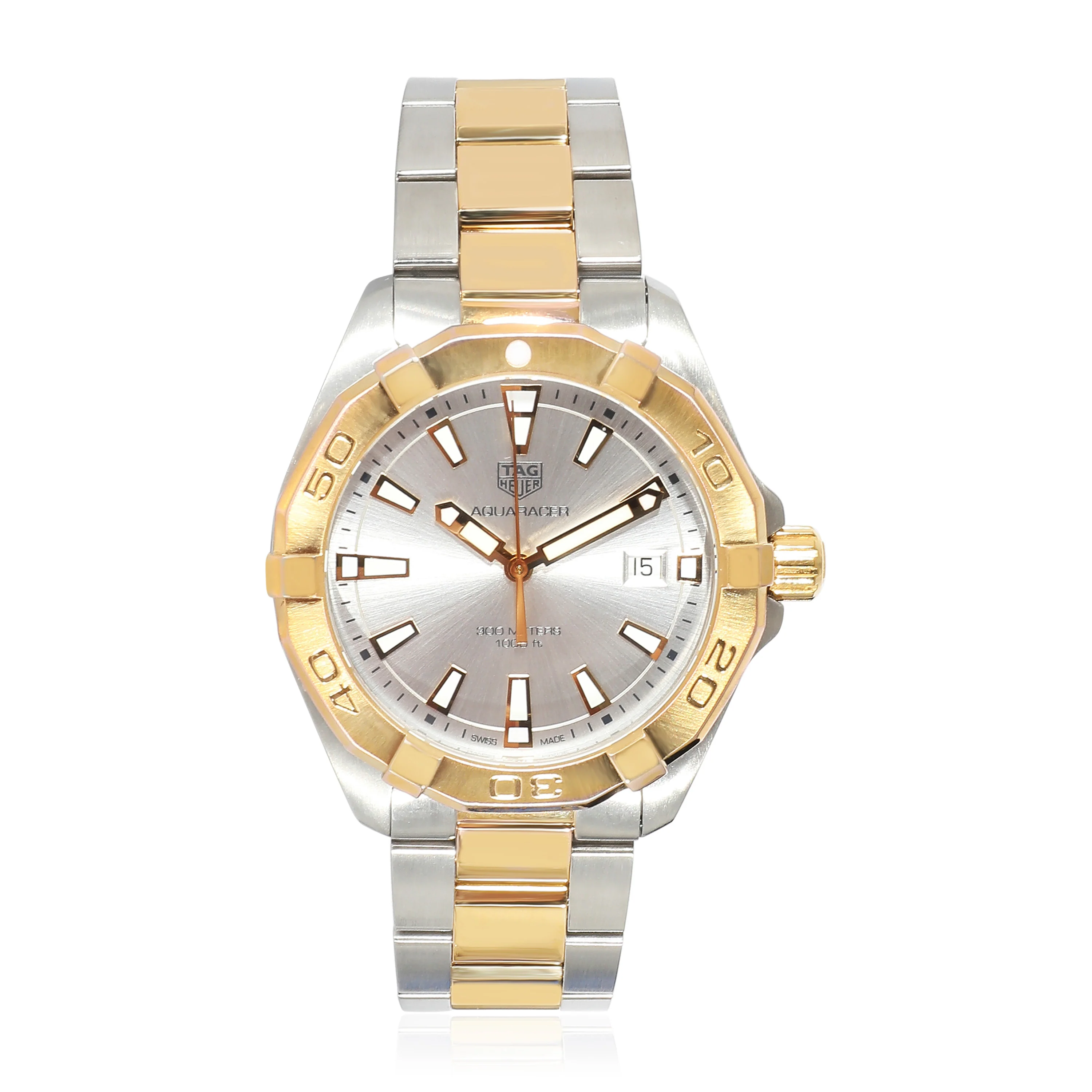 Tag Heuer Aquaracer WBD1120.BB0930 Mens Watch in Stainless Steel/Gold Plate - Image 6