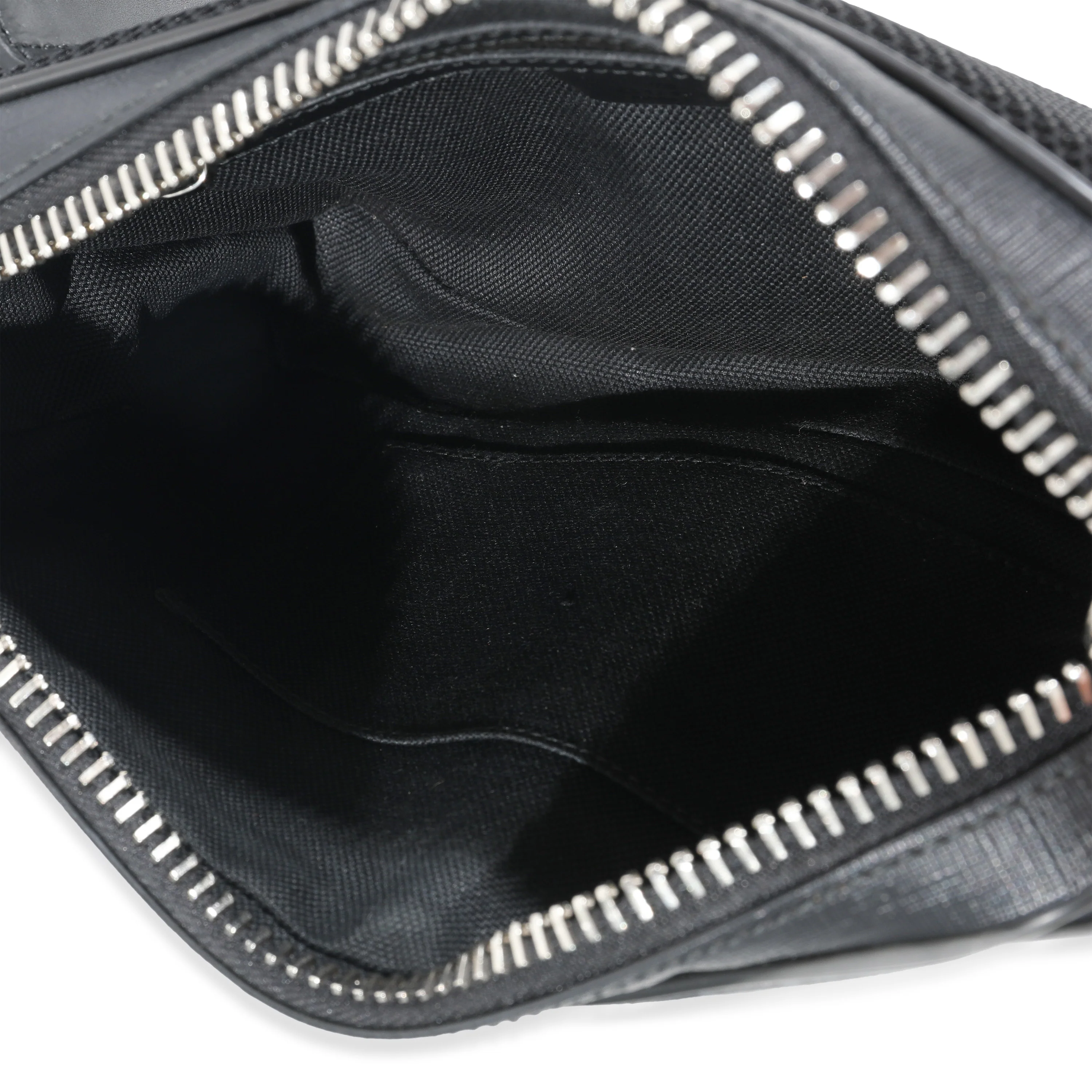Gucci Soft Black GG Supreme Web Belt Bag - Image 4