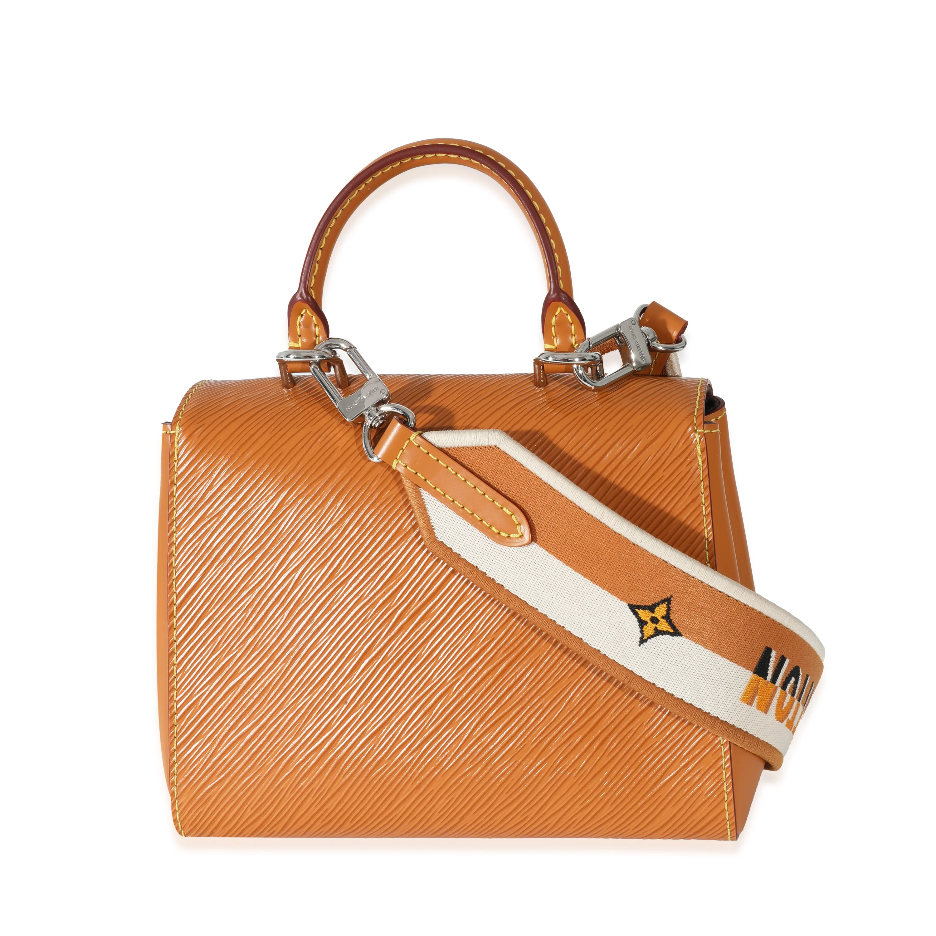 Louis Vuitton Gold Honey Epi Mini Cluny Bag - Image 3