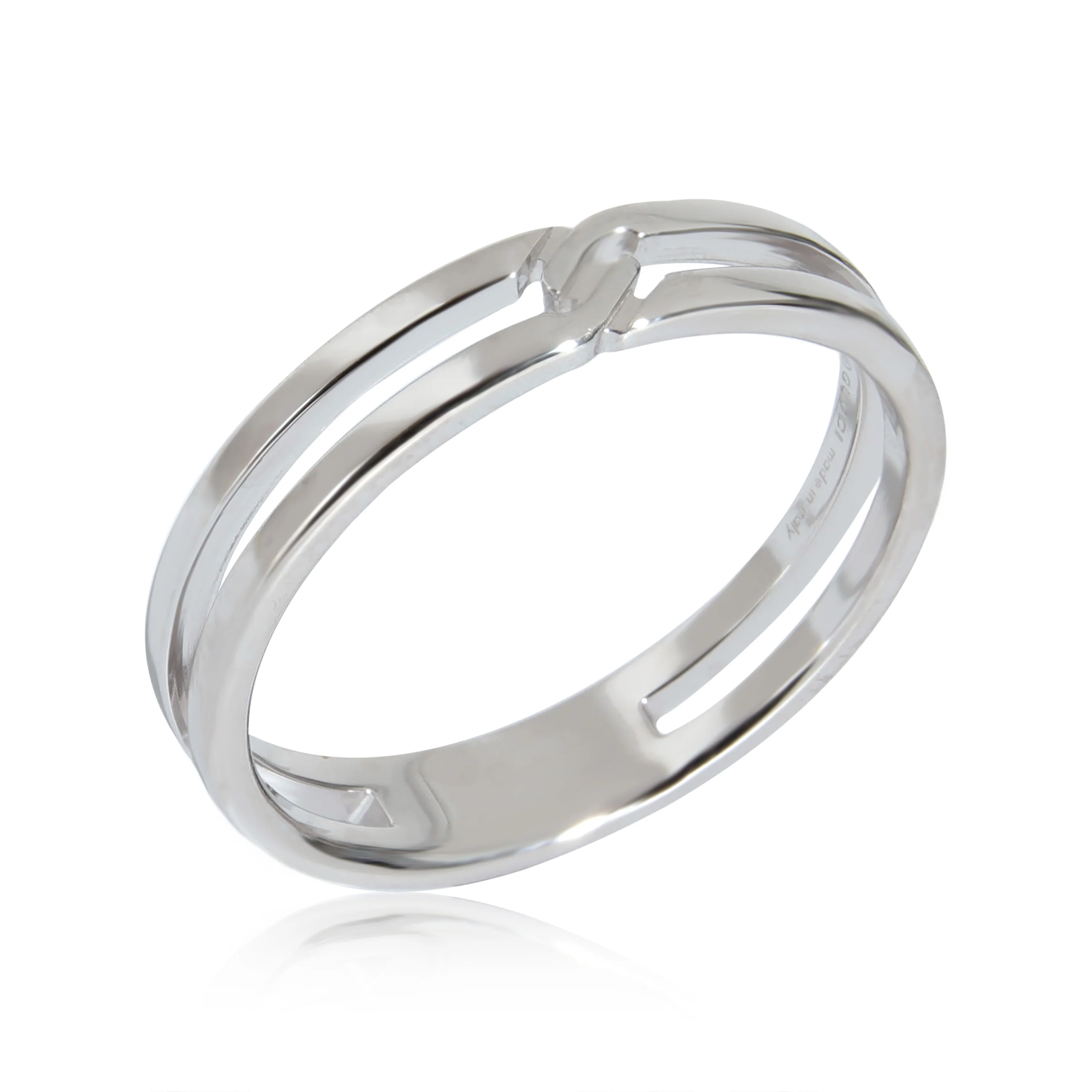 Gucci Infinity Ring in 18k White Gold - Image 2