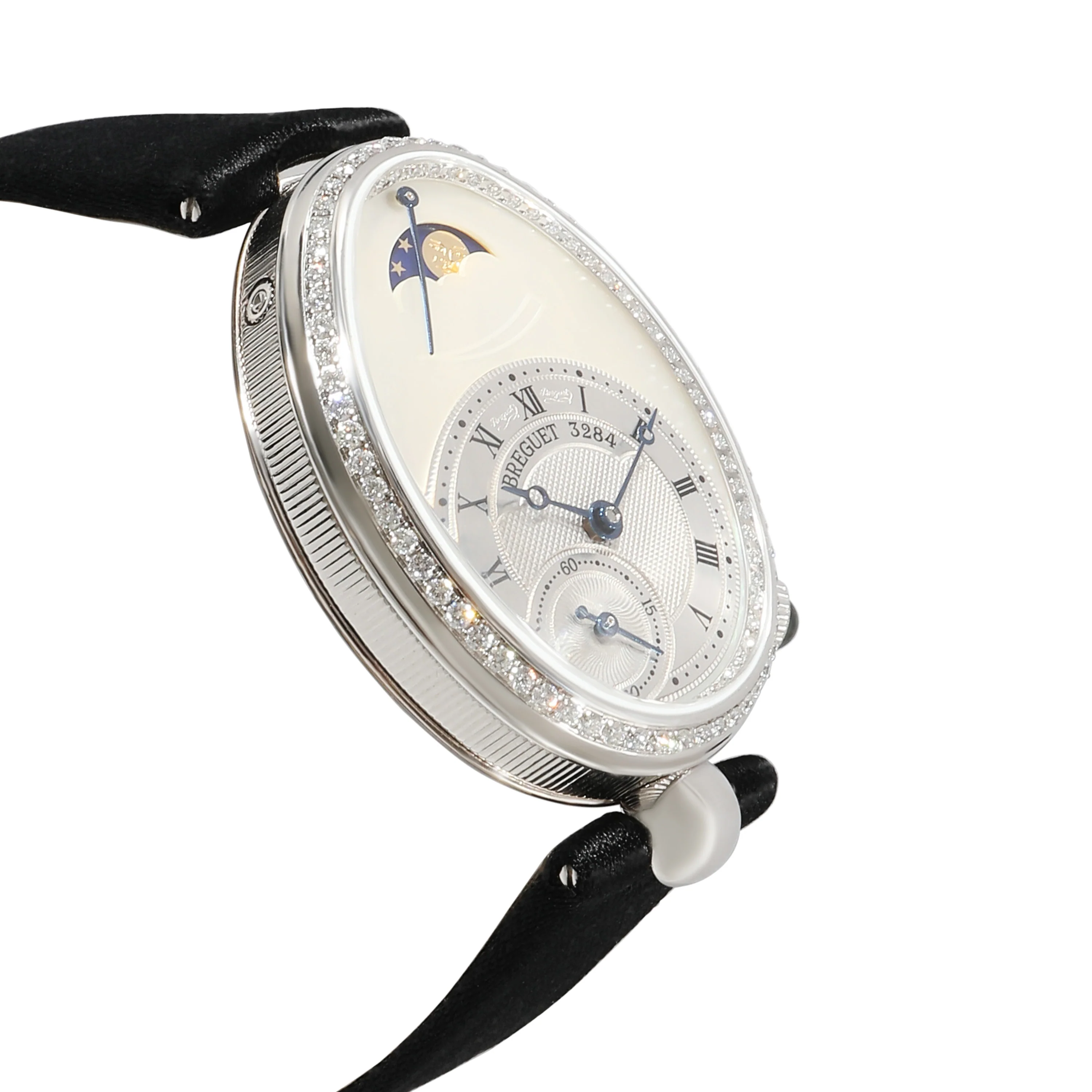 Queen of Naples 8908BB/52/864D00D Womens Watch in 18kt White Gold - Image 2