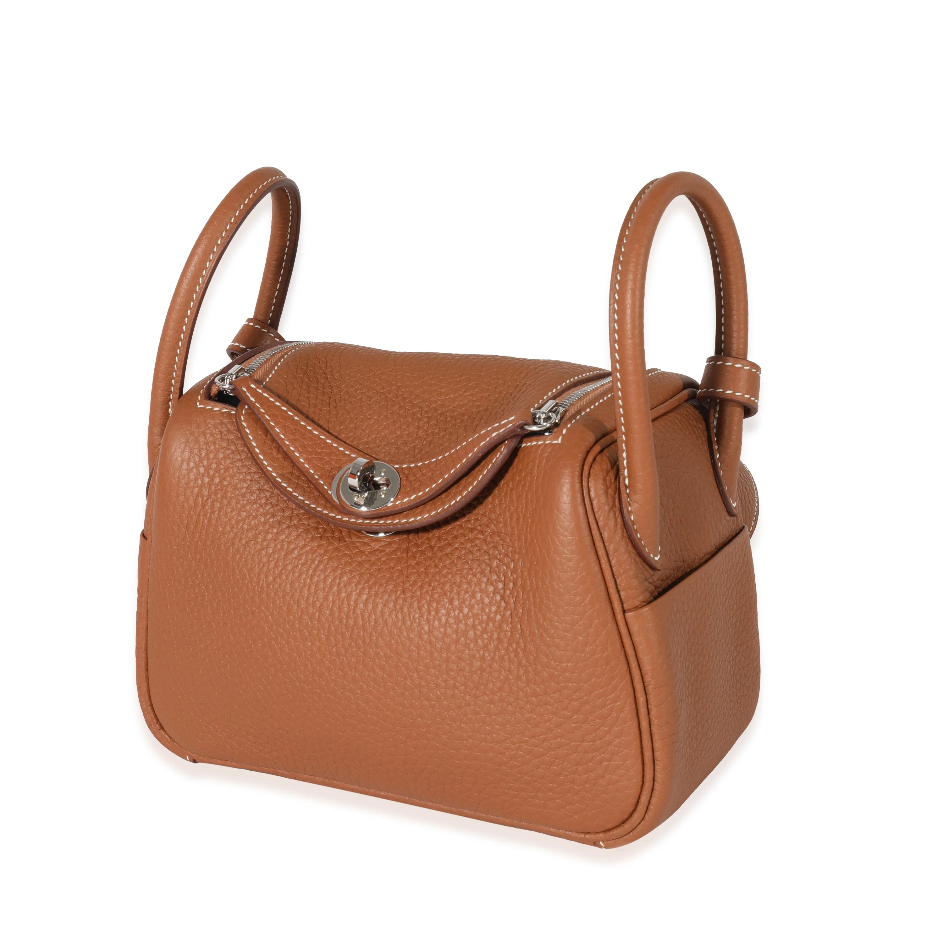 Gold Clemence Mini Lindy 20 PHW - Image 2