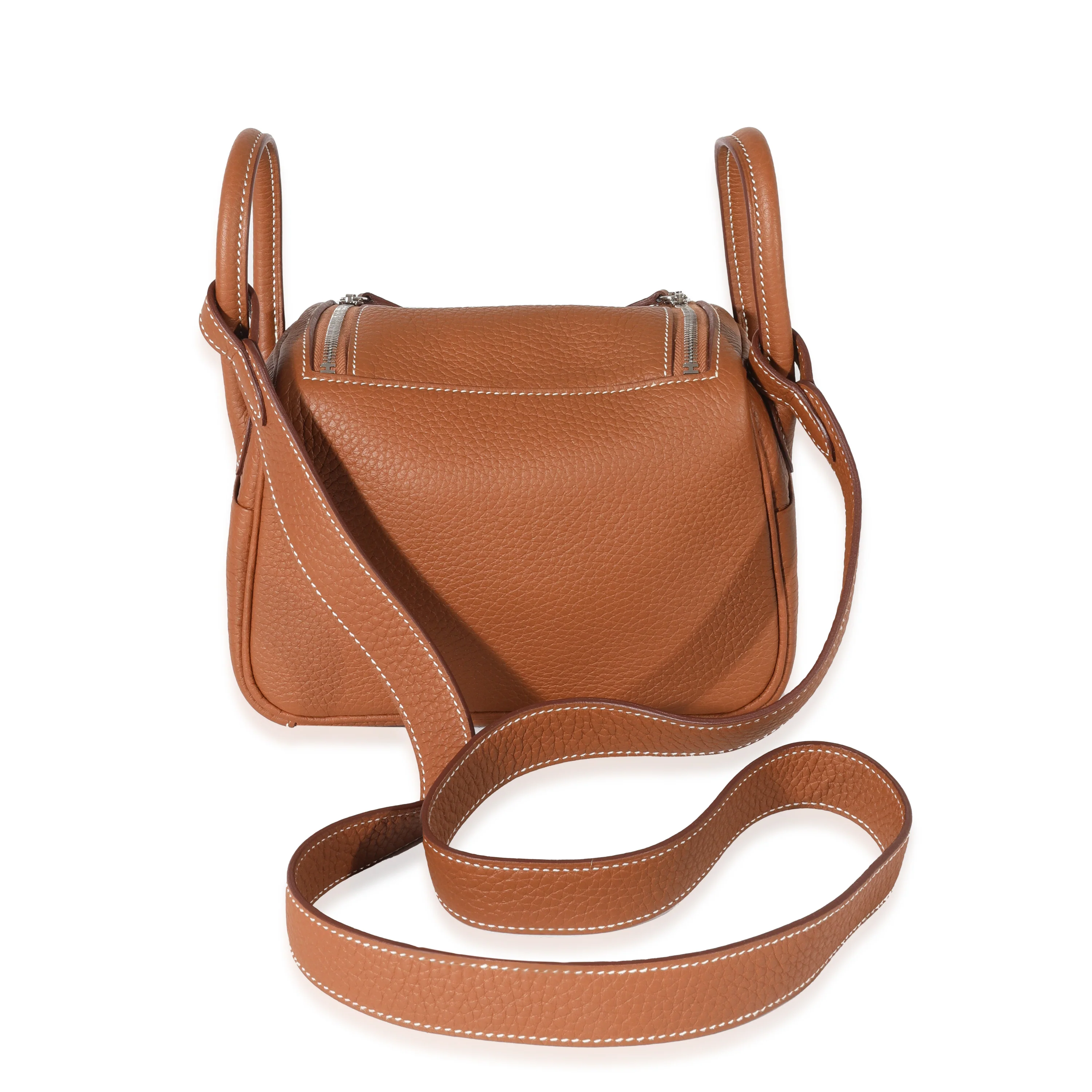Gold Clemence Mini Lindy 20 PHW - Image 3