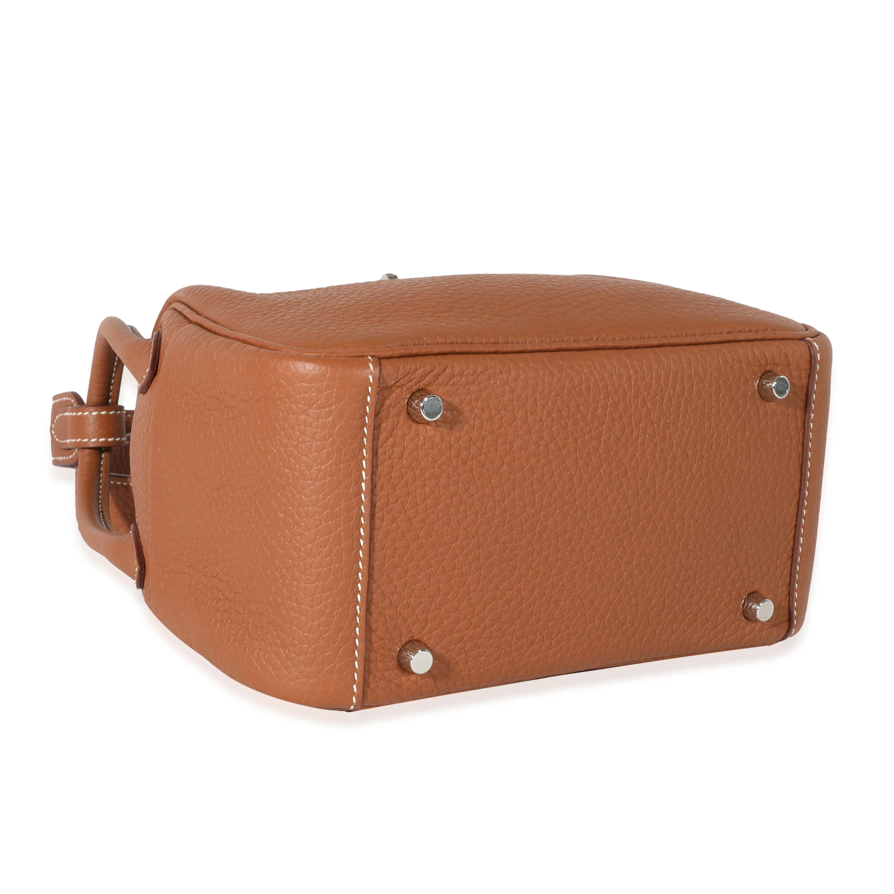 Gold Clemence Mini Lindy 20 PHW - Image 5