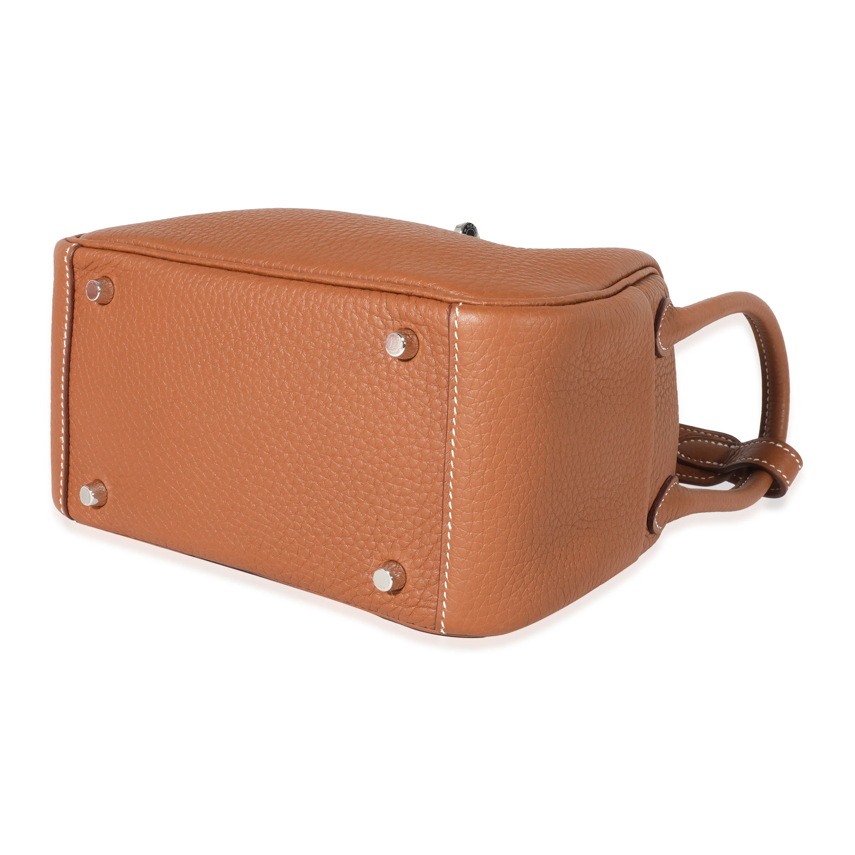 Gold Clemence Mini Lindy 20 PHW - Image 6