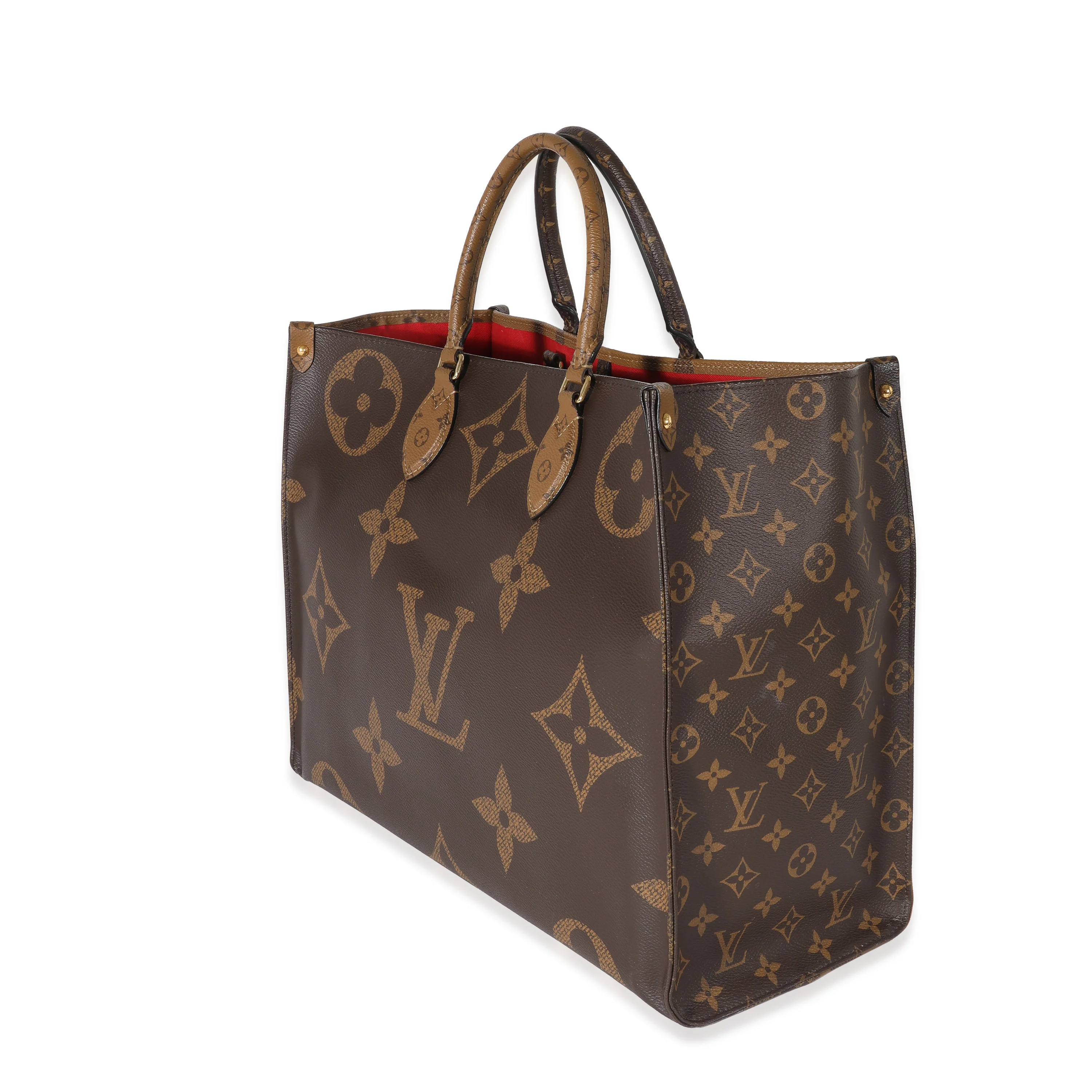 Reverse Giant Monogram Canvas OnTheGo GM - Image 2