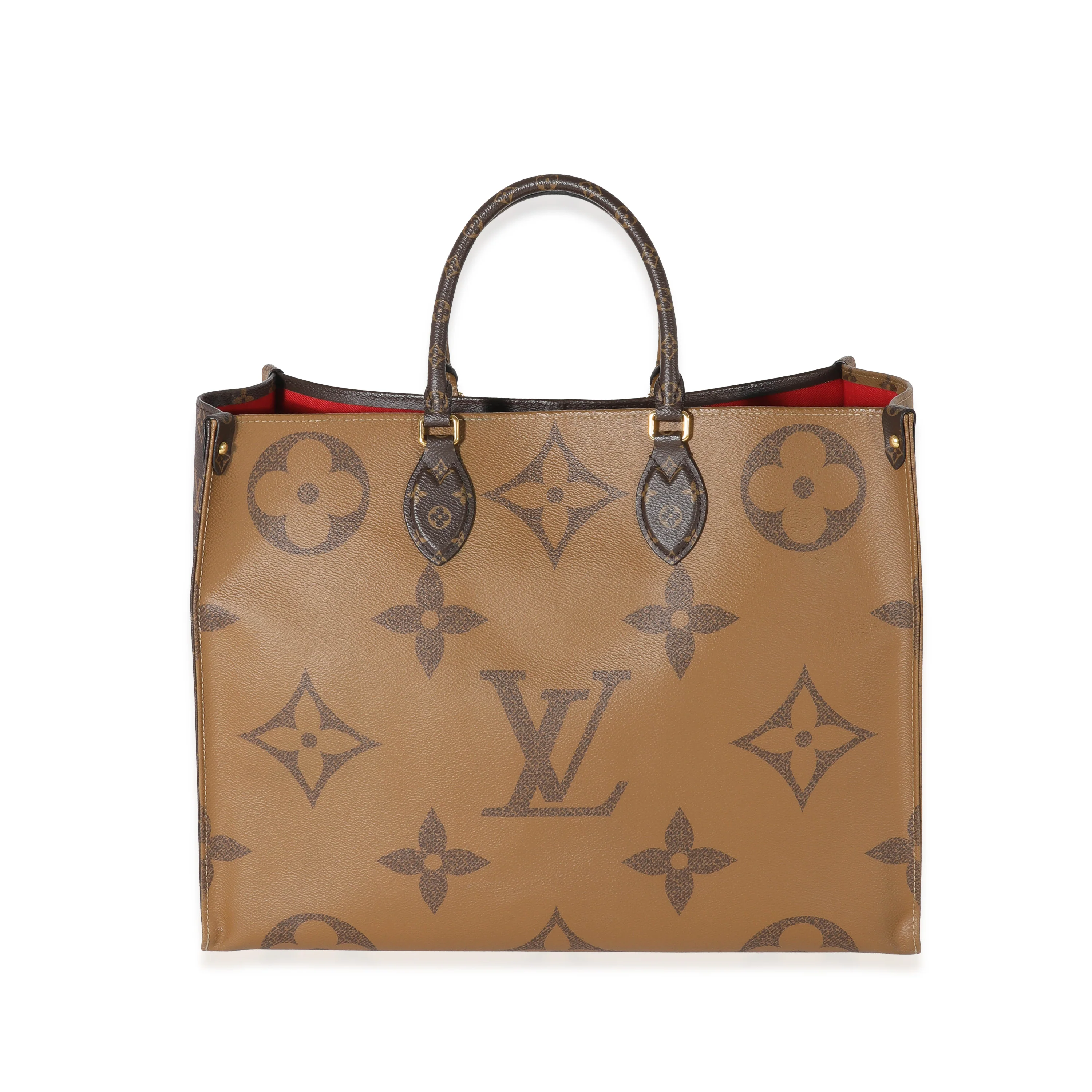 Reverse Giant Monogram Canvas OnTheGo GM - Image 3