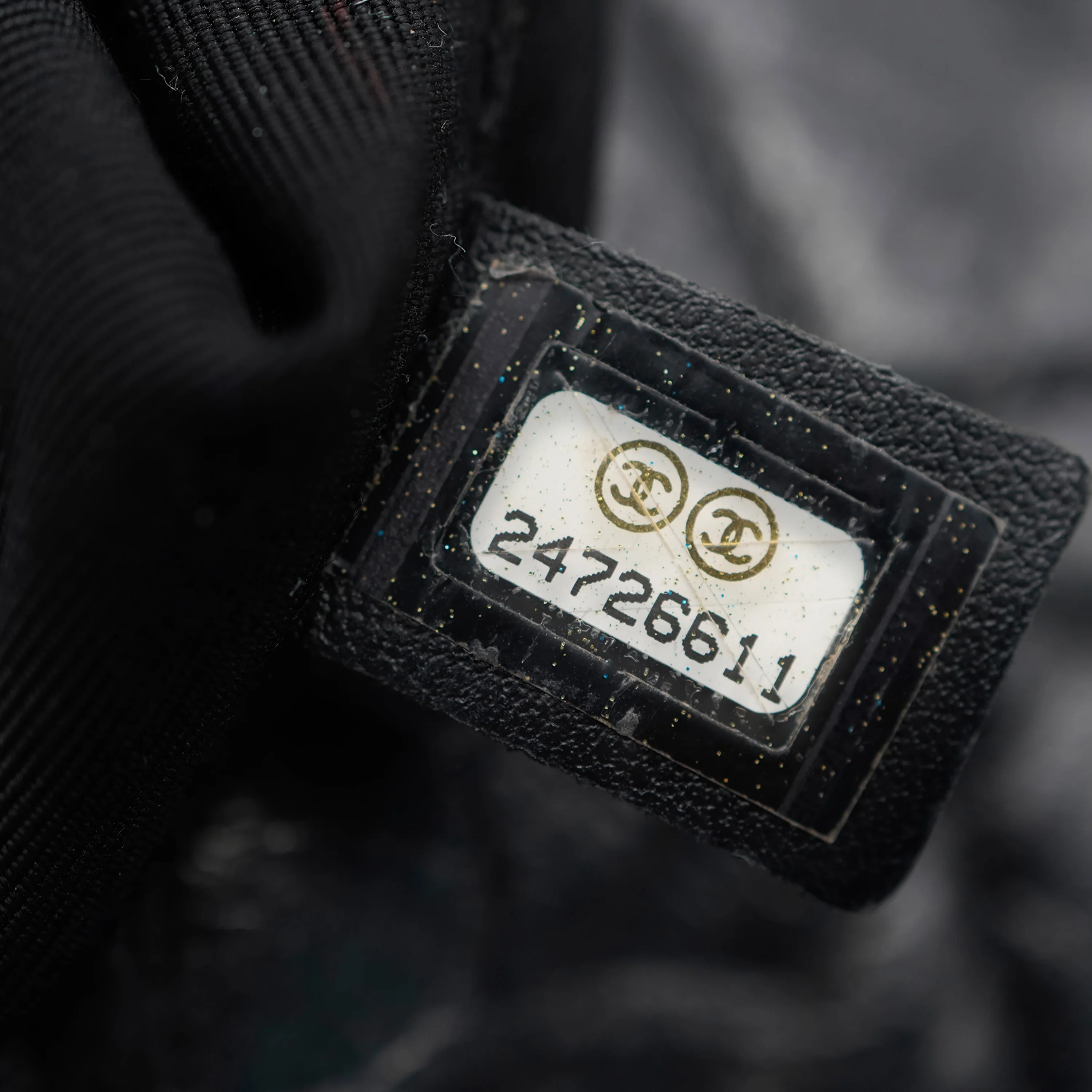Chanel Black Crackled Aged Calfskin Big Bang Flap Bag - Image 10