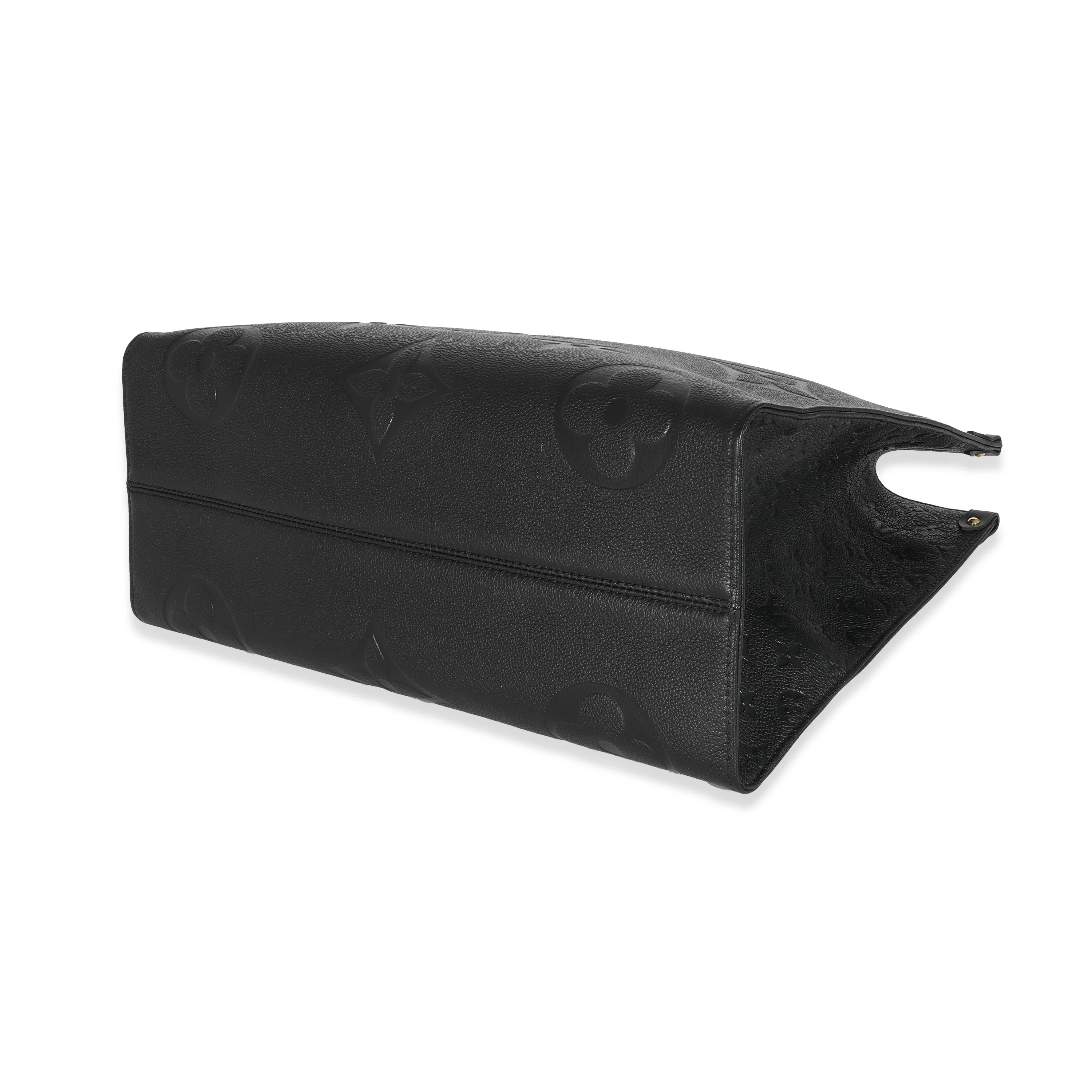 Louis Vuitton Black Empreinte Monogram Giant OnTheGo GM - Image 7