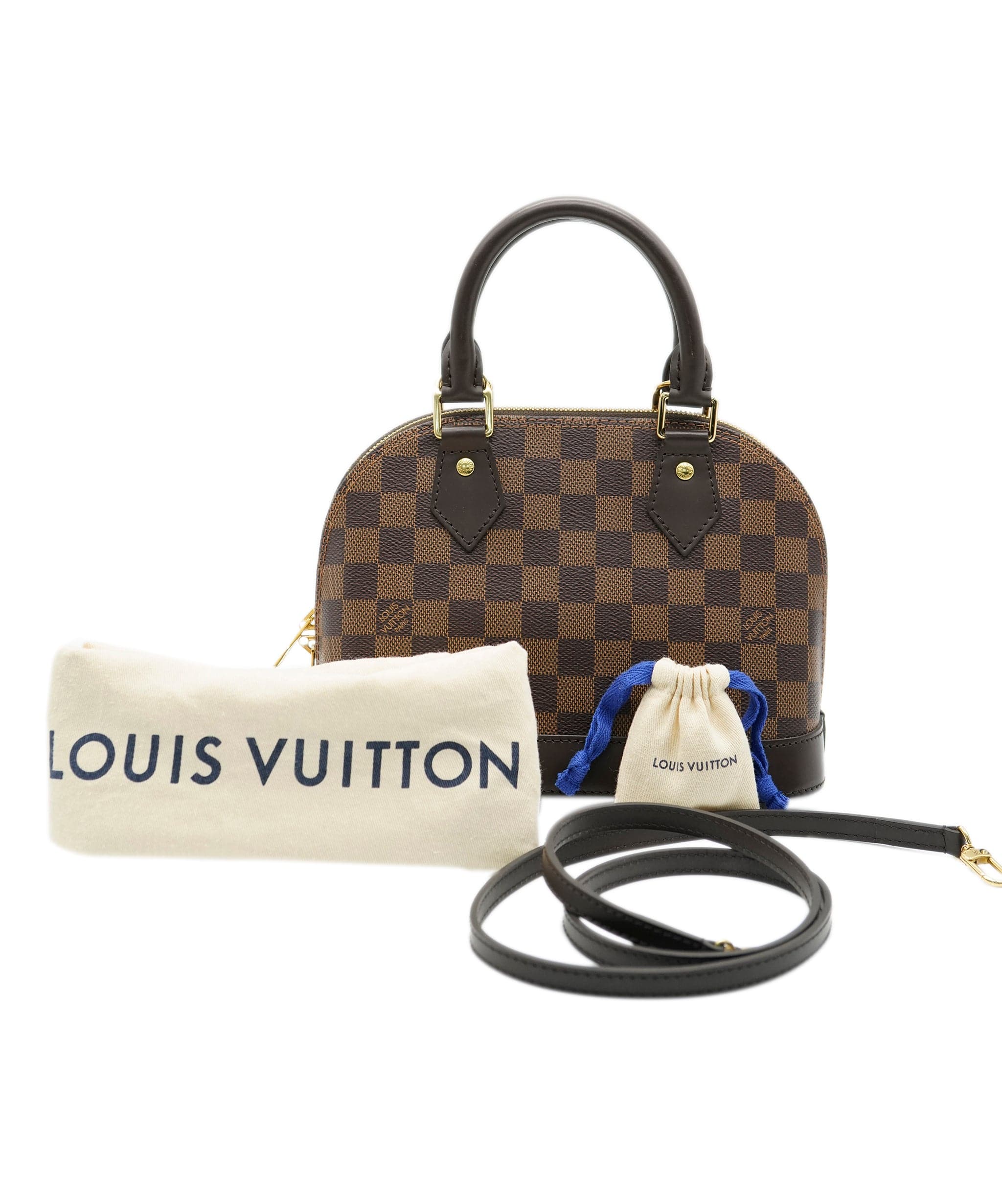 Louis Vuitton Damier Ebene Canvas Alma BB - Image 3