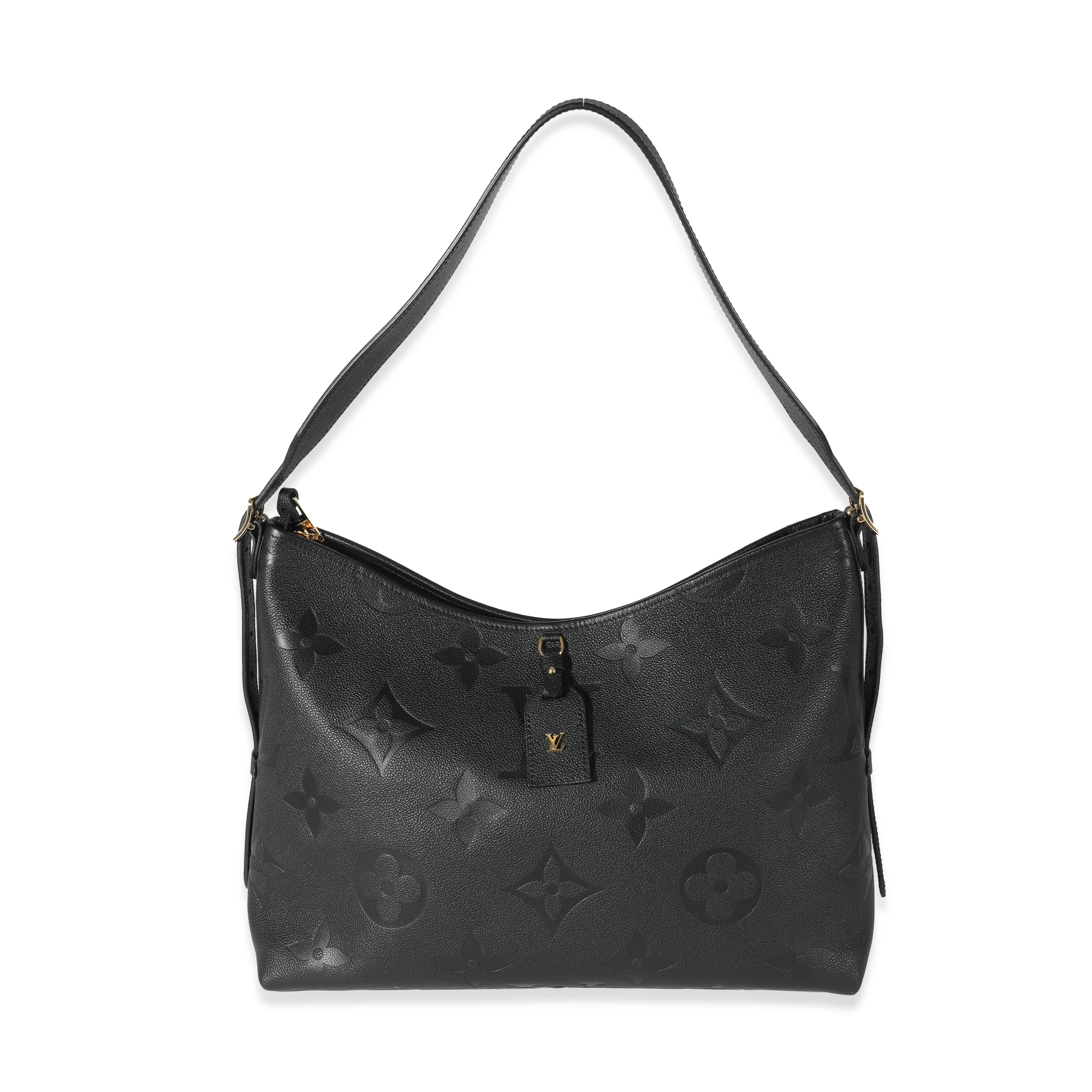 Louis Vuitton Black Empreinte Monogram CarryAll MM
