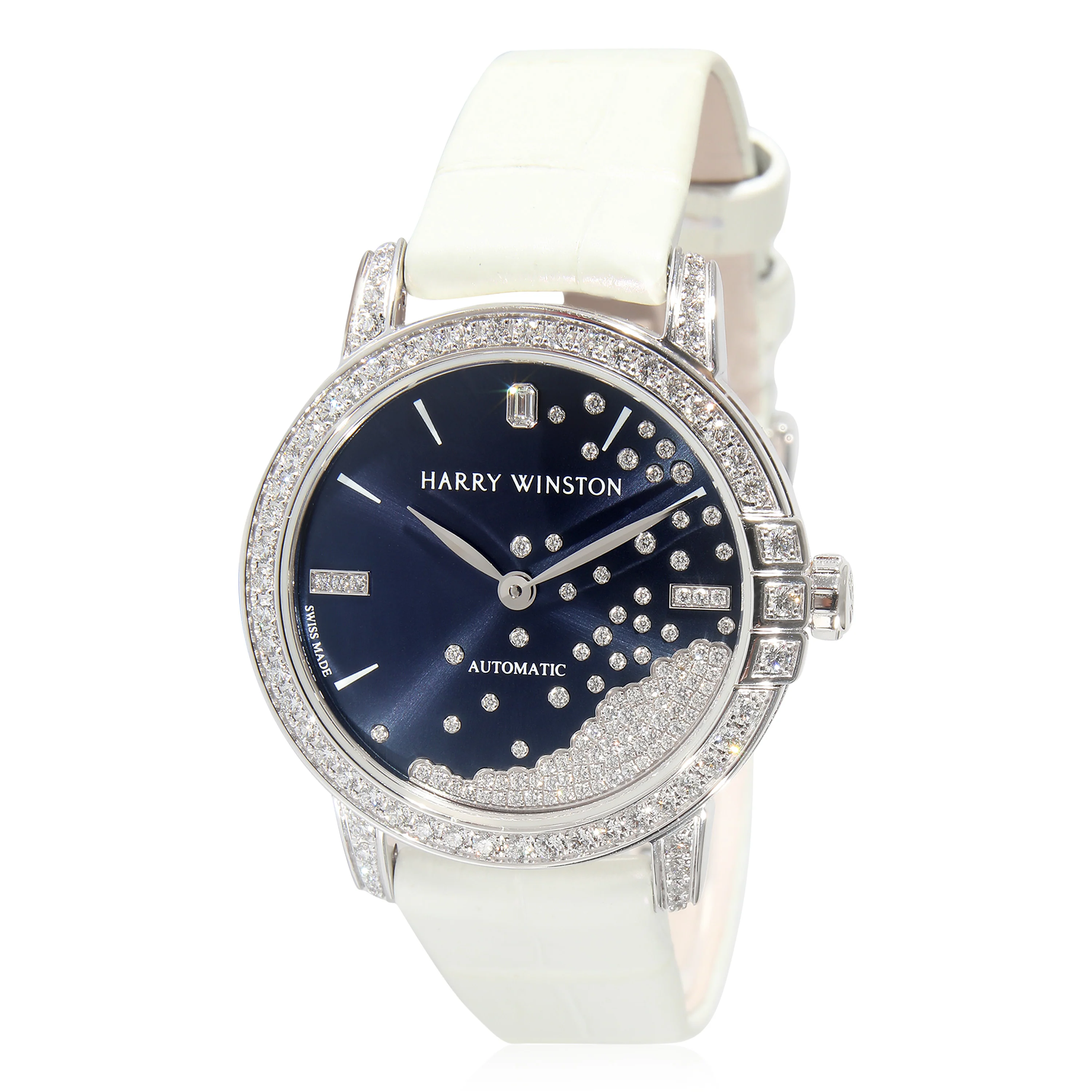 Harry Winston Midnight Diamond Drops MIDAHM29WW002 Womens Watch in 18kt White G - Image 6
