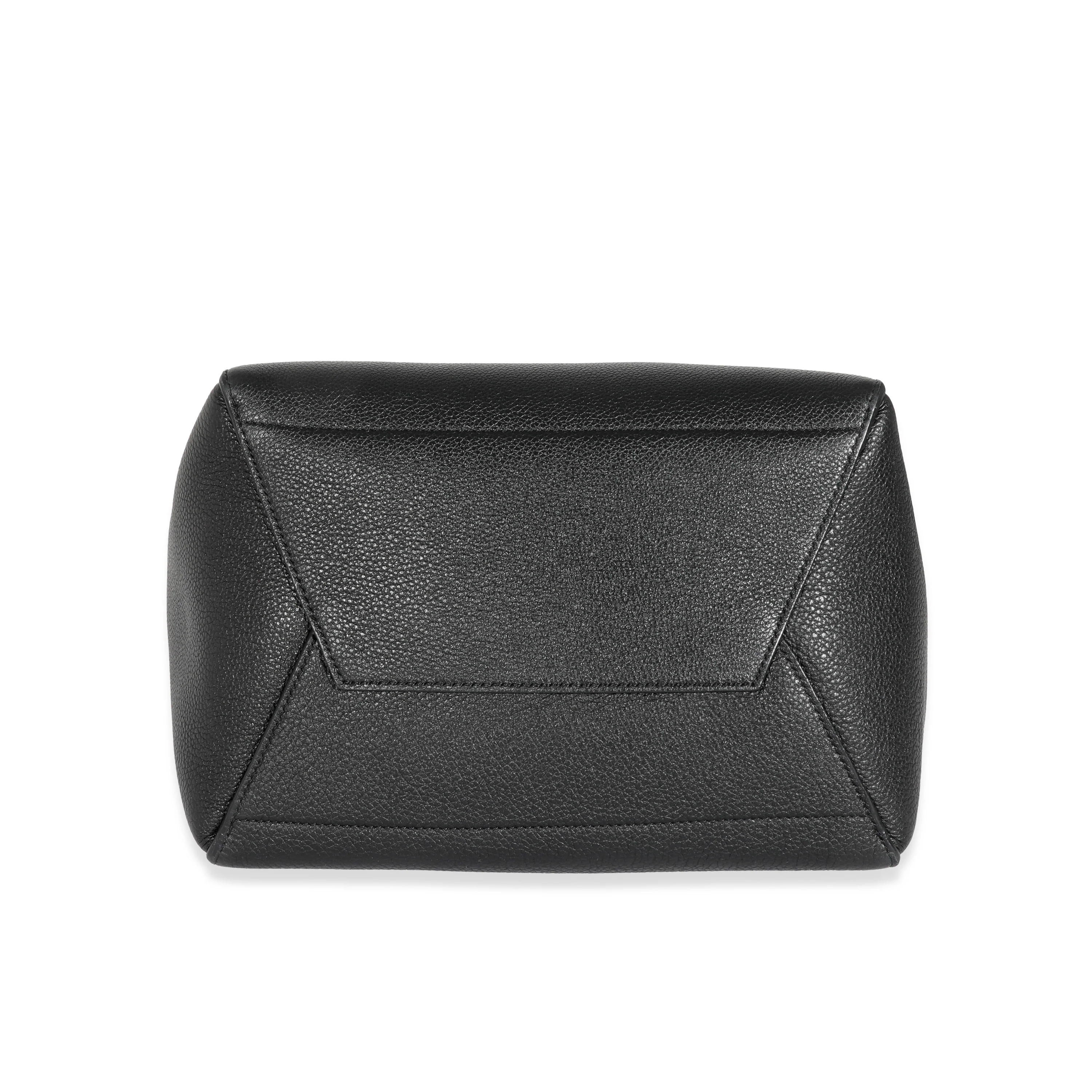 Celine Black Calfskin Medium Seau Sangle Bucket Bag Medium - Image 4