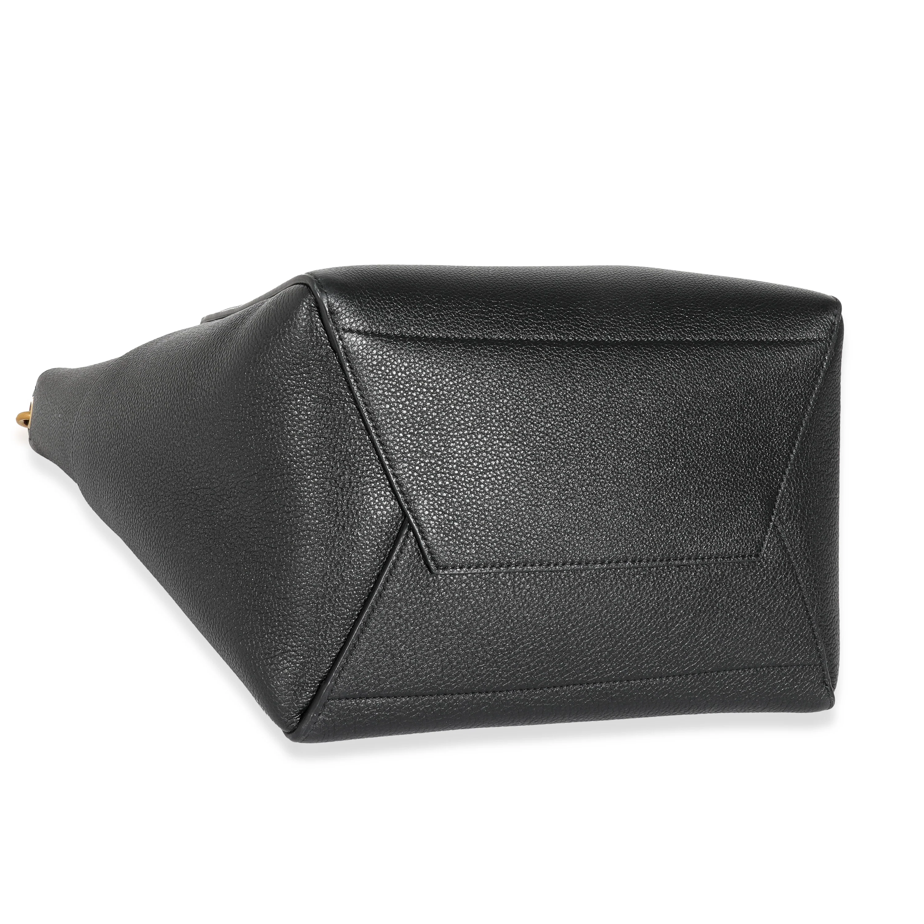 Celine Black Calfskin Medium Seau Sangle Bucket Bag Medium - Image 5