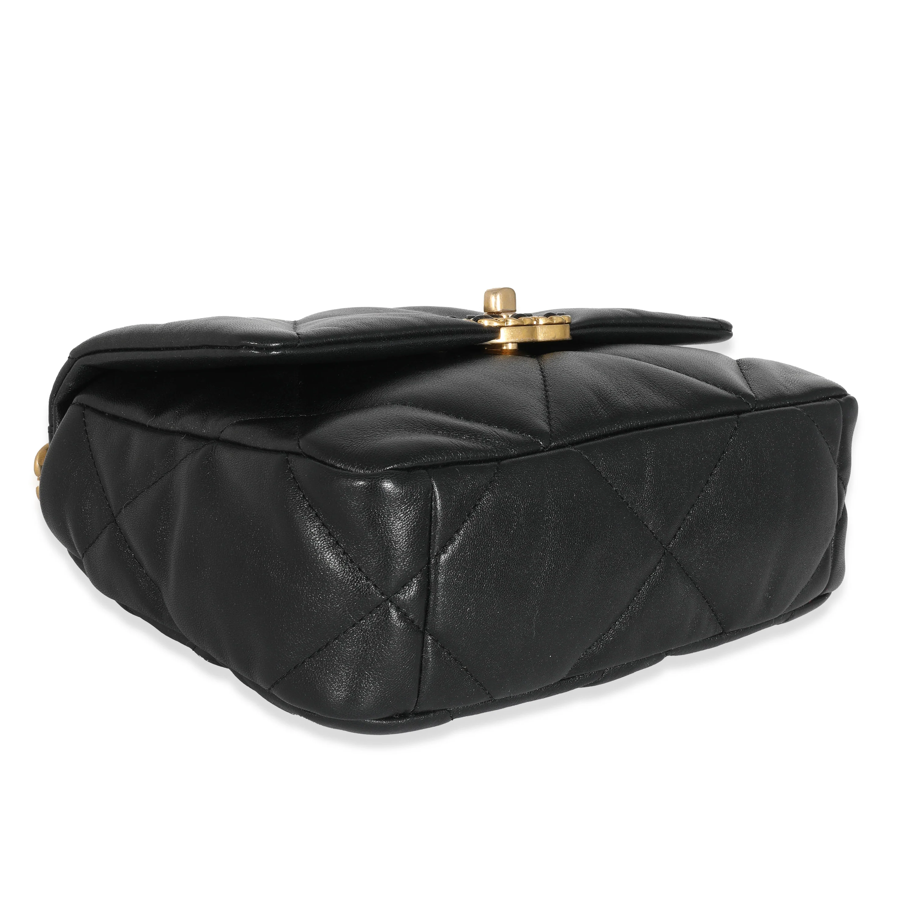 Chanel Black Quilted Leather Medium 19 Flap Bag Medium (assumed) - Image 5