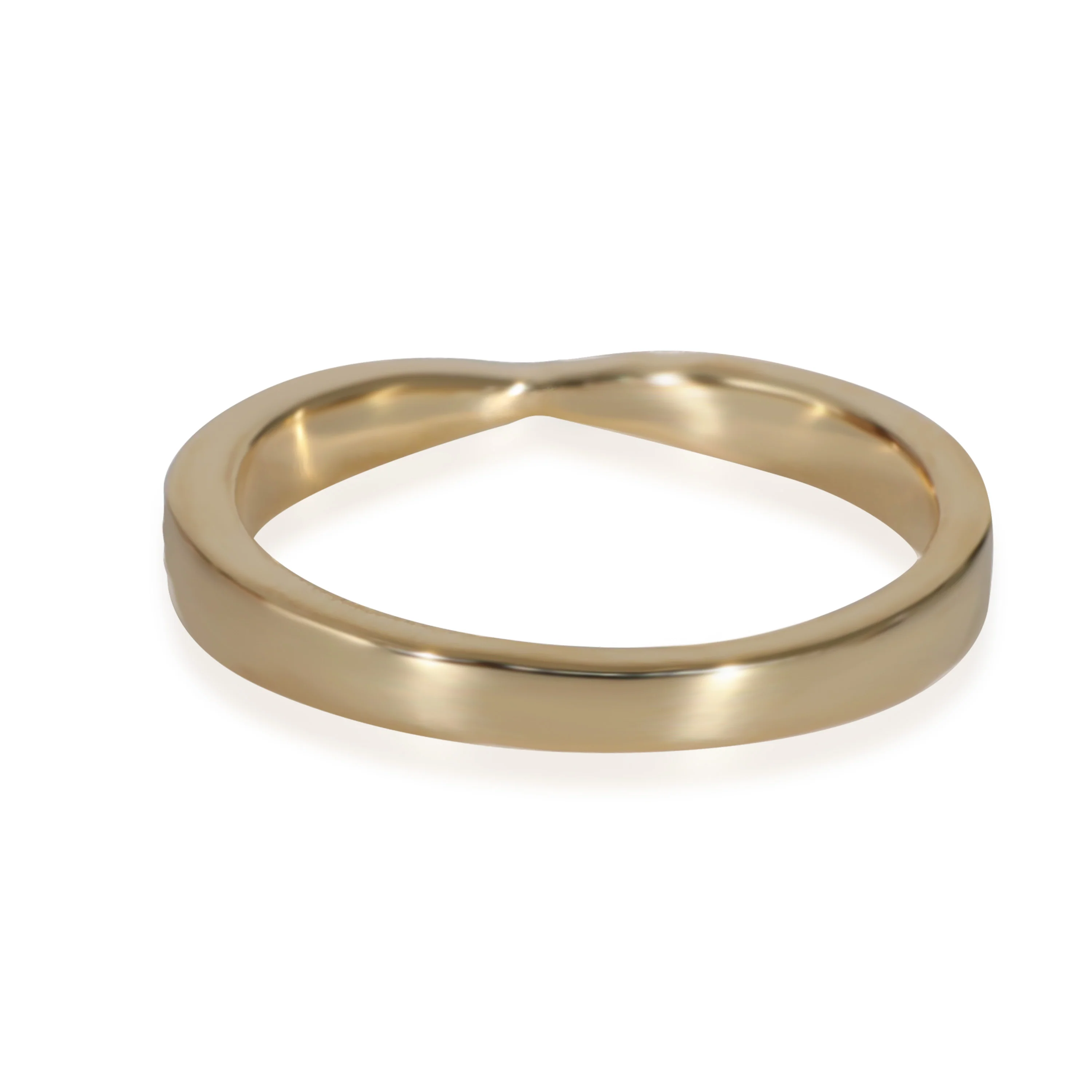 James Allen Tapered Pave Band in 18k Yellow Gold 0.21 CTW - Image 3