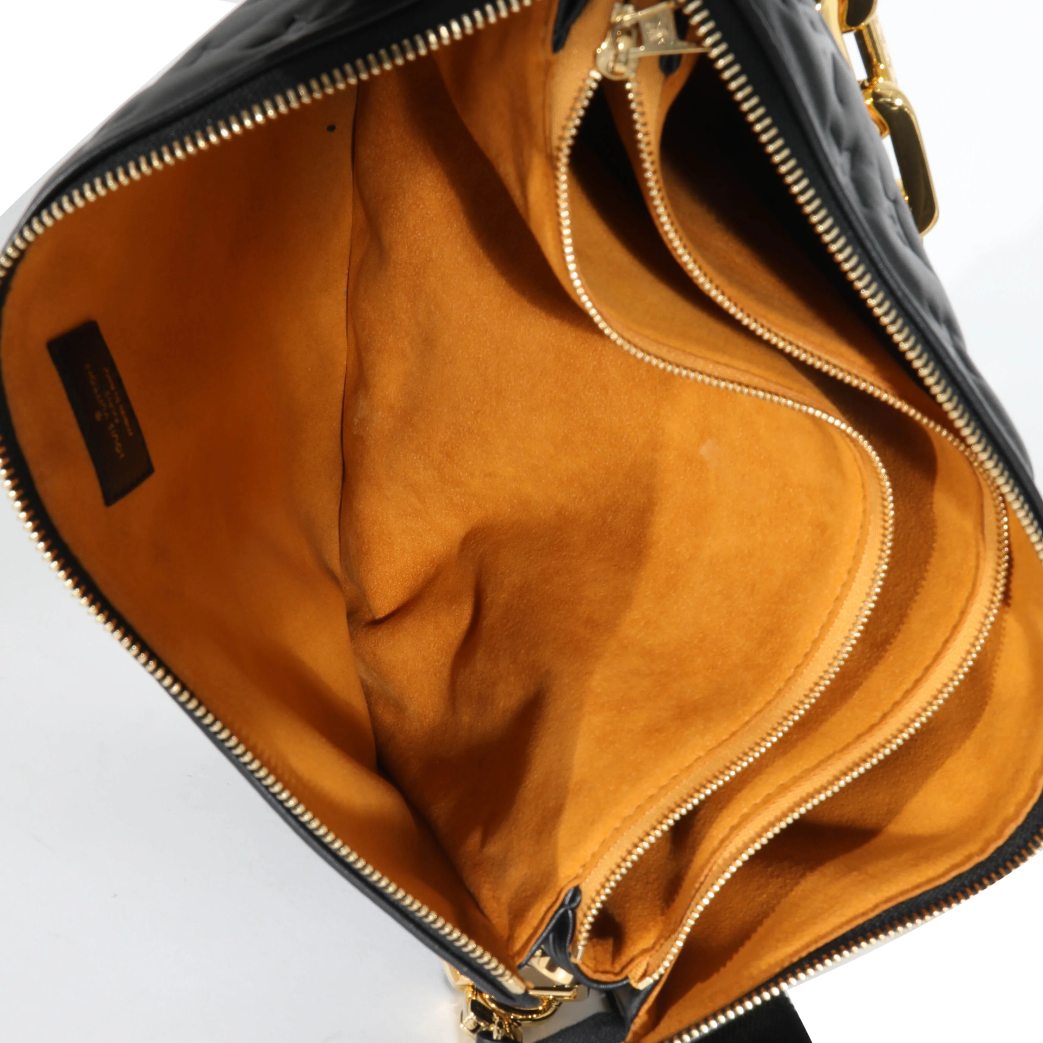 Black Monogram Puffy Lambskin Coussin MM - Image 10