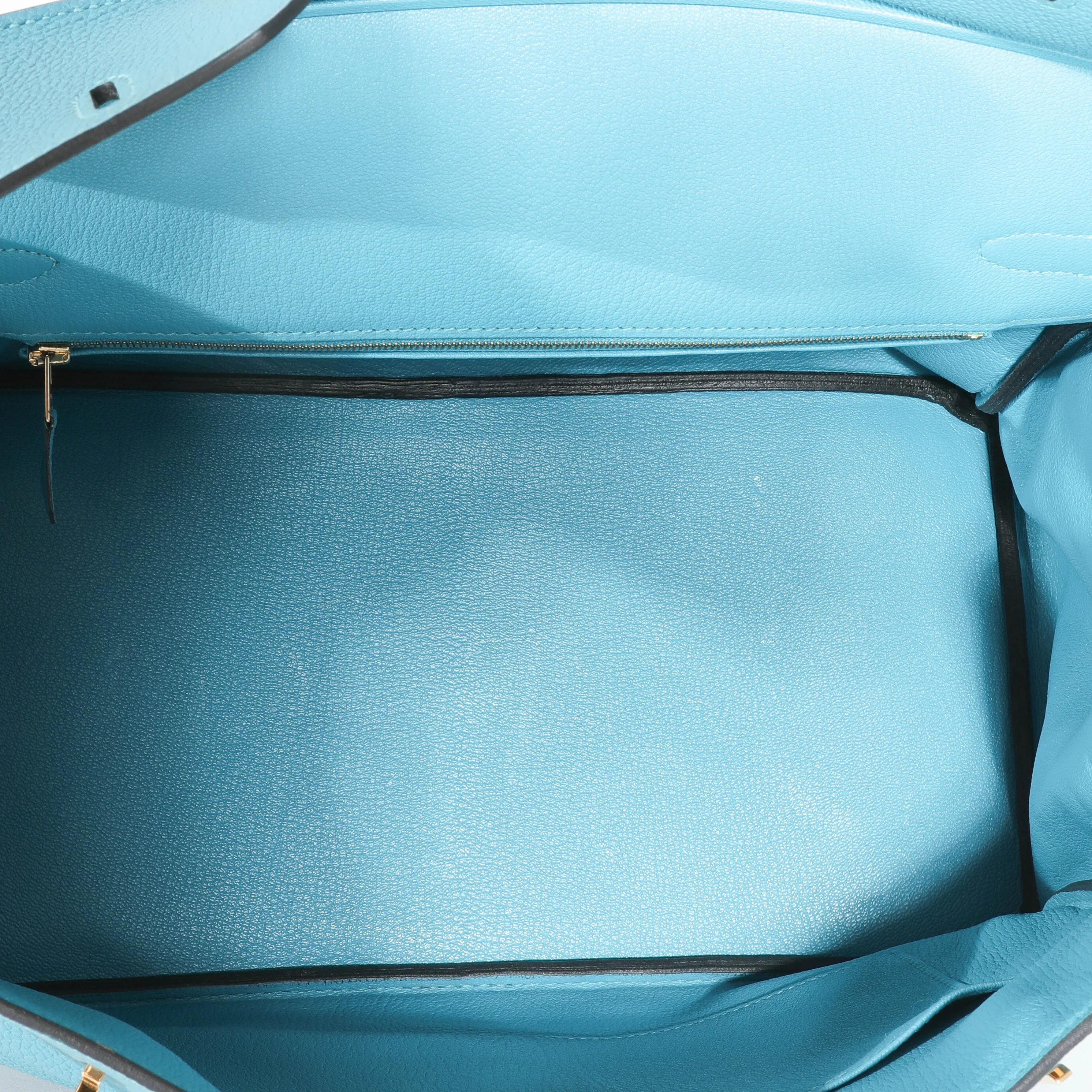 Turquoise Blue Togo Birkin 35 GHW - Image 7