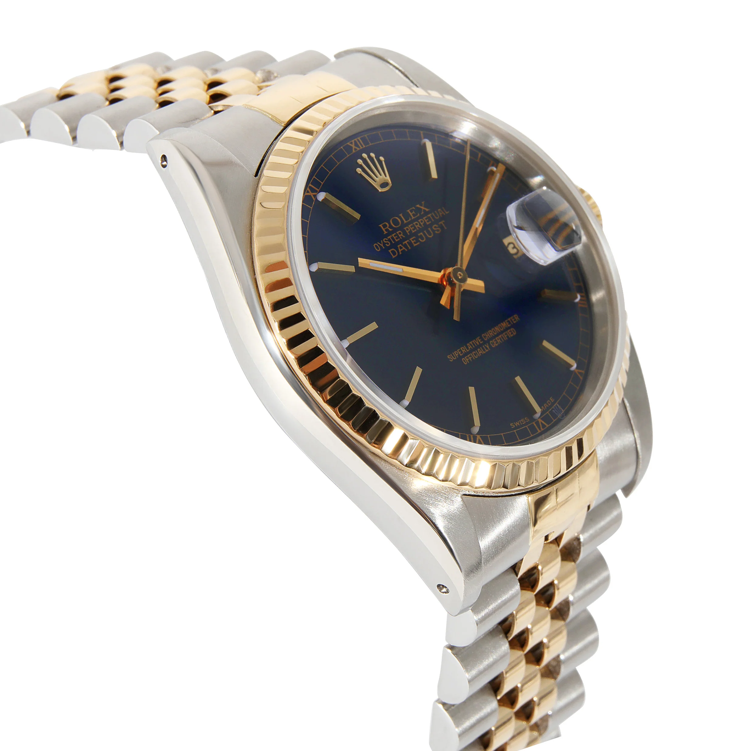 Rolex Datejust 16233 Mens Watch in 18kt Stainless Steel/Yellow Gold - Image 2