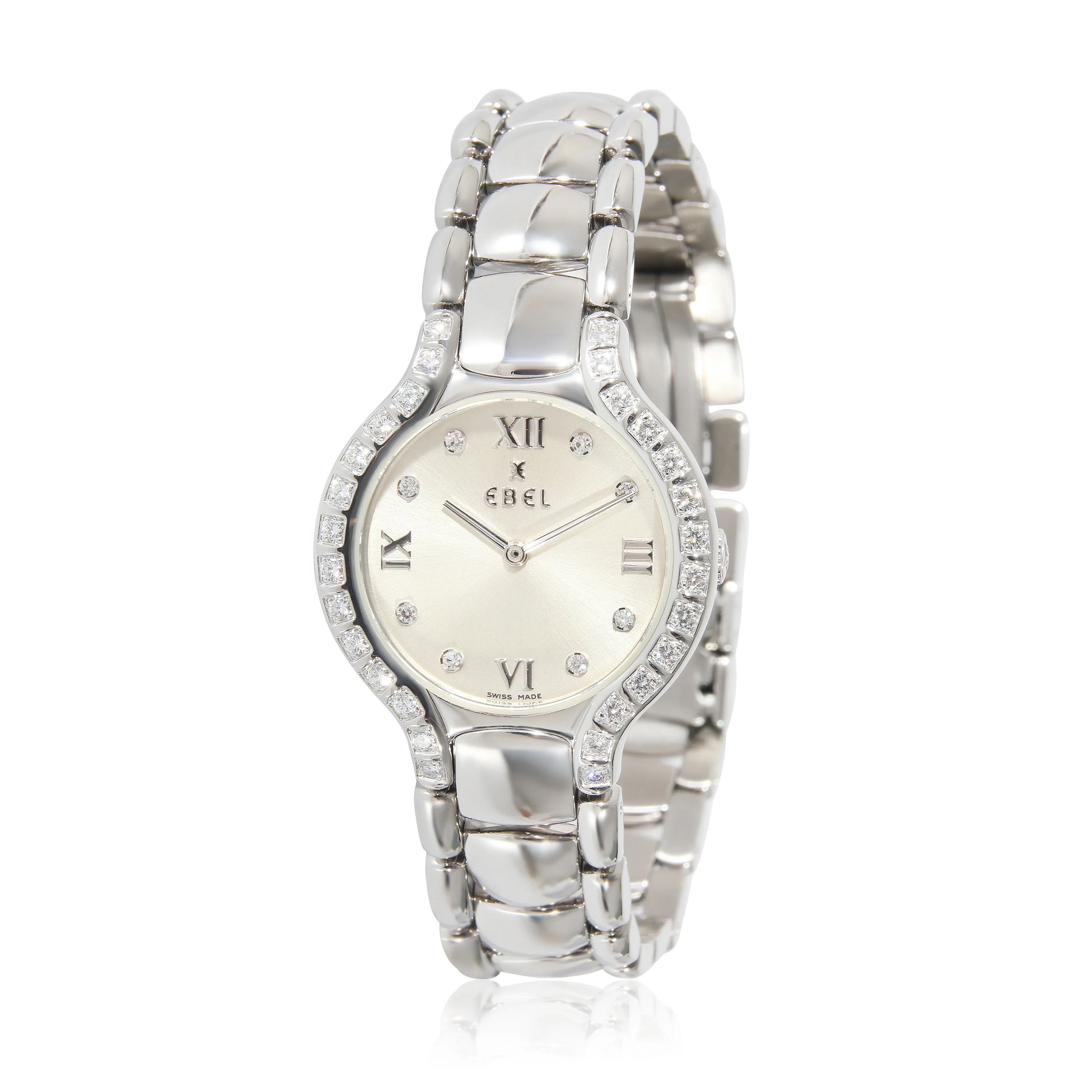 Ebel Beluga 9157428-20 Womens Watch in Stainless Steel