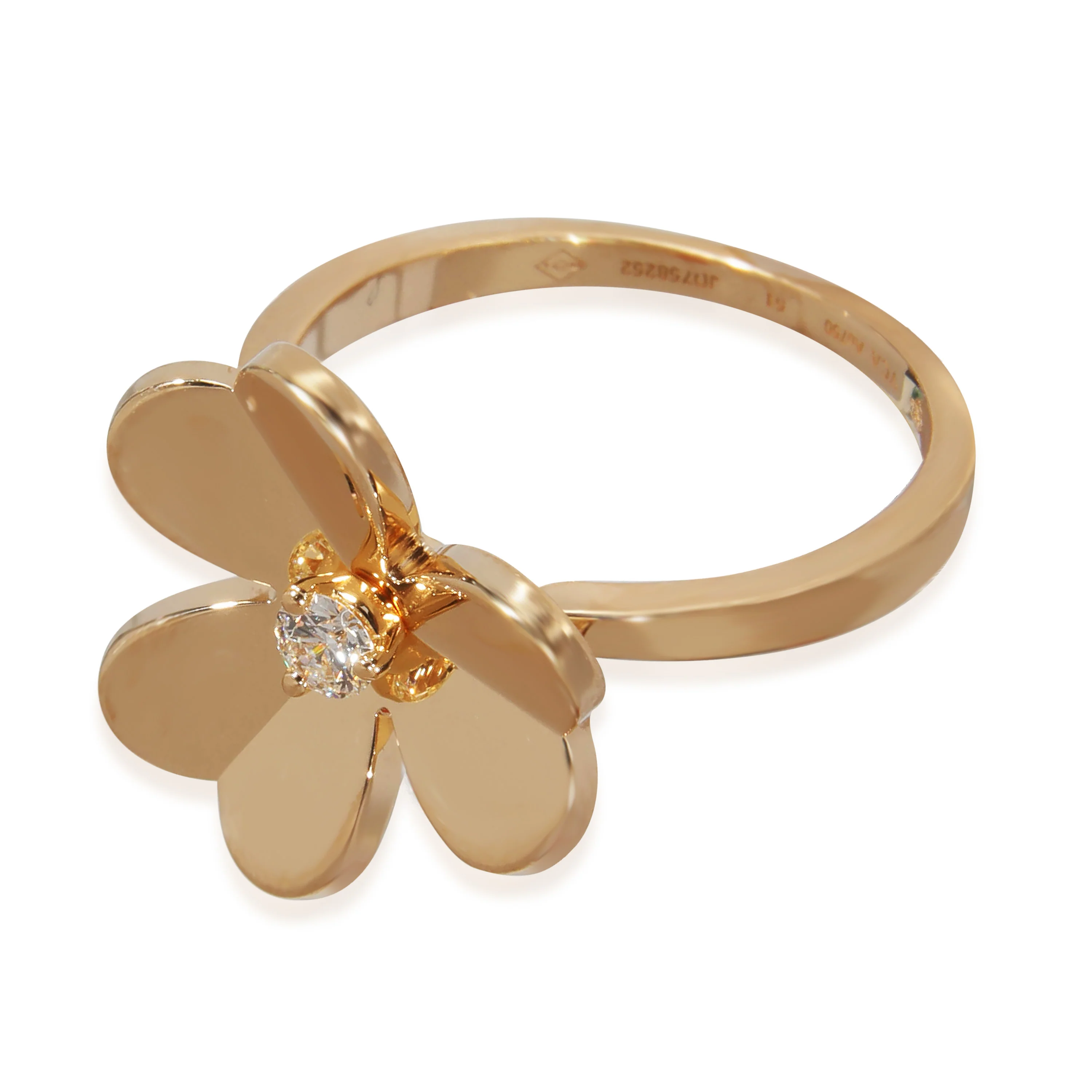 Frivole Ring in 18k Yellow Gold 0.09 CTW, Small Model - Image 2