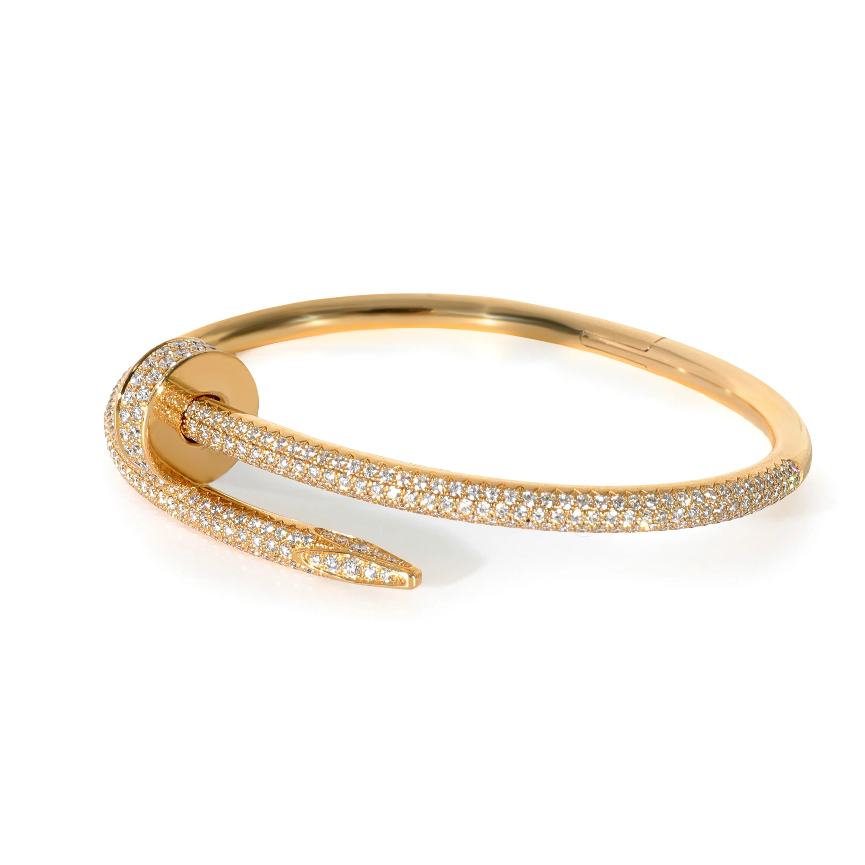 Juste Un Clou Bracelet (Yellow Gold, Diamonds) - Image 2