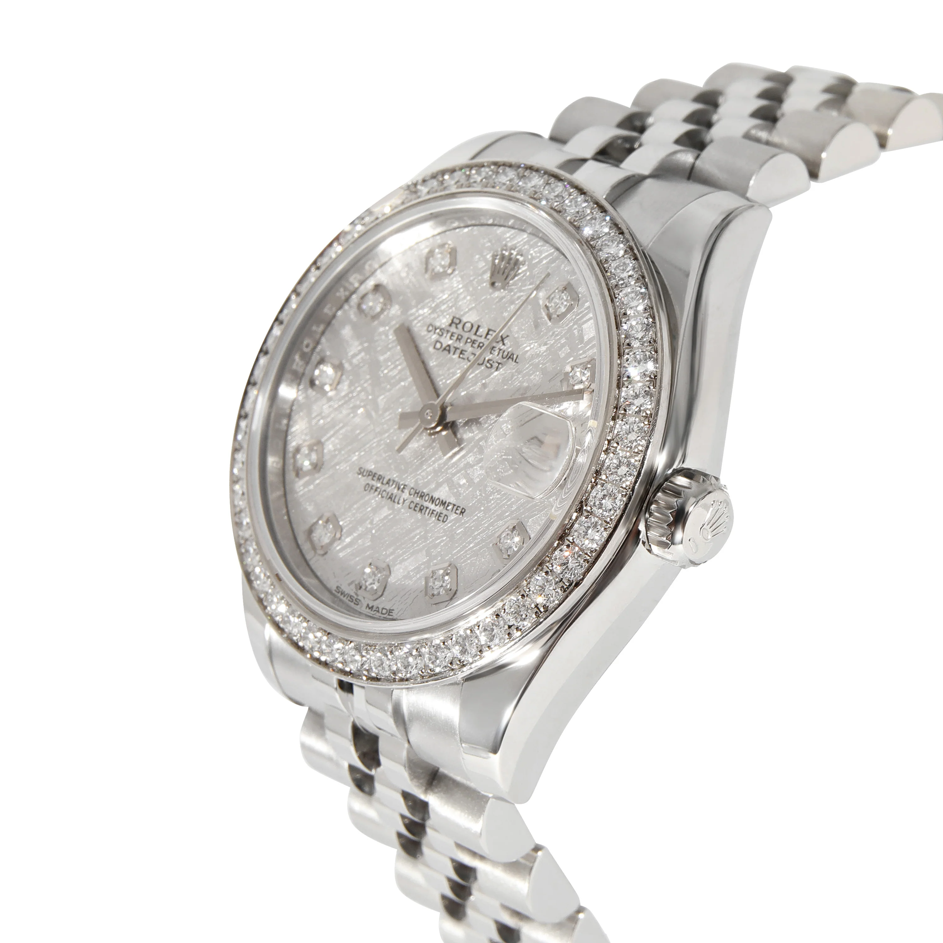 Rolex Datejust 178384 Unisex Watch in 18kt Stainless Steel/White Gold - Image 3