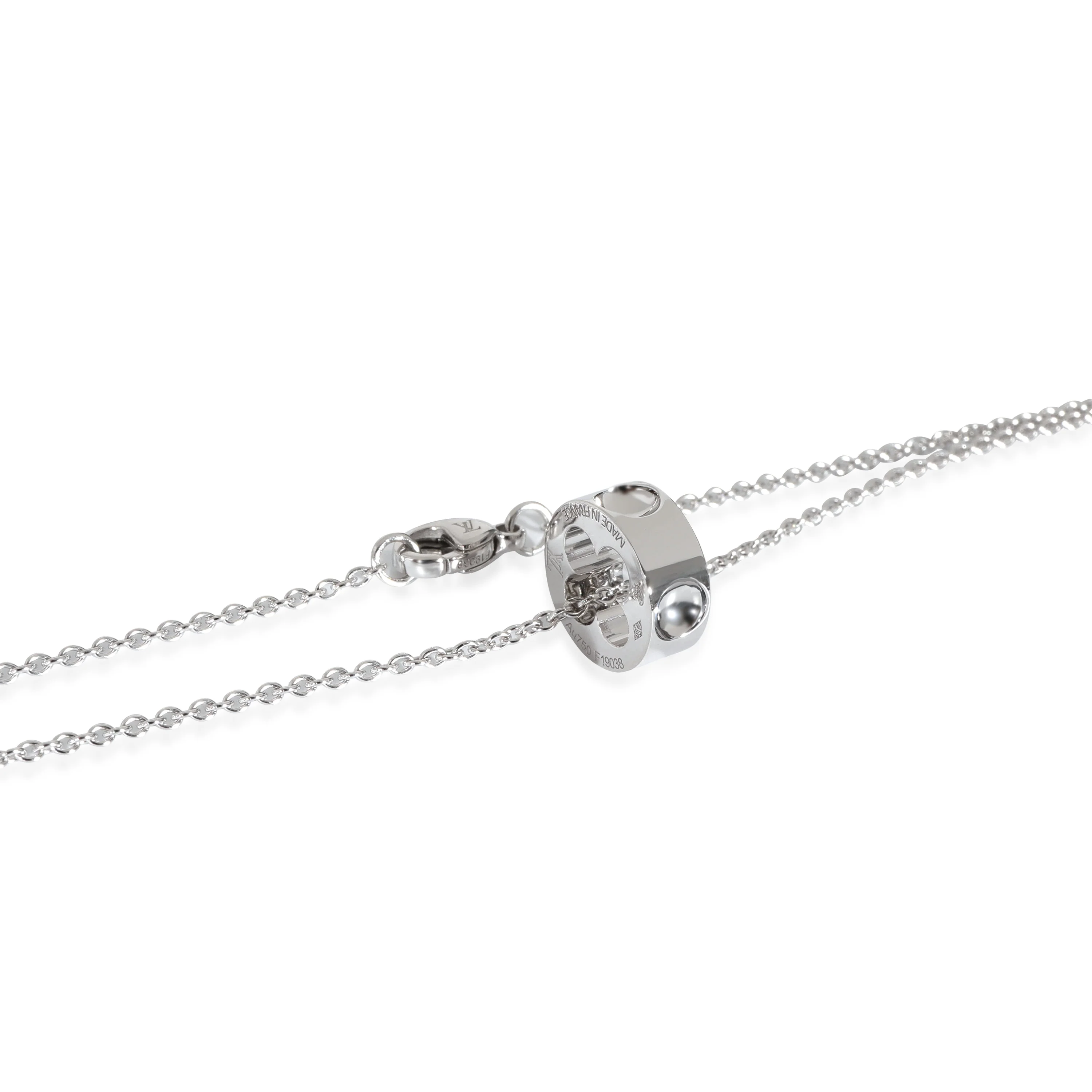 Louis Vuitton Idylle Blossom Necklace in 18k White Gold - Image 3